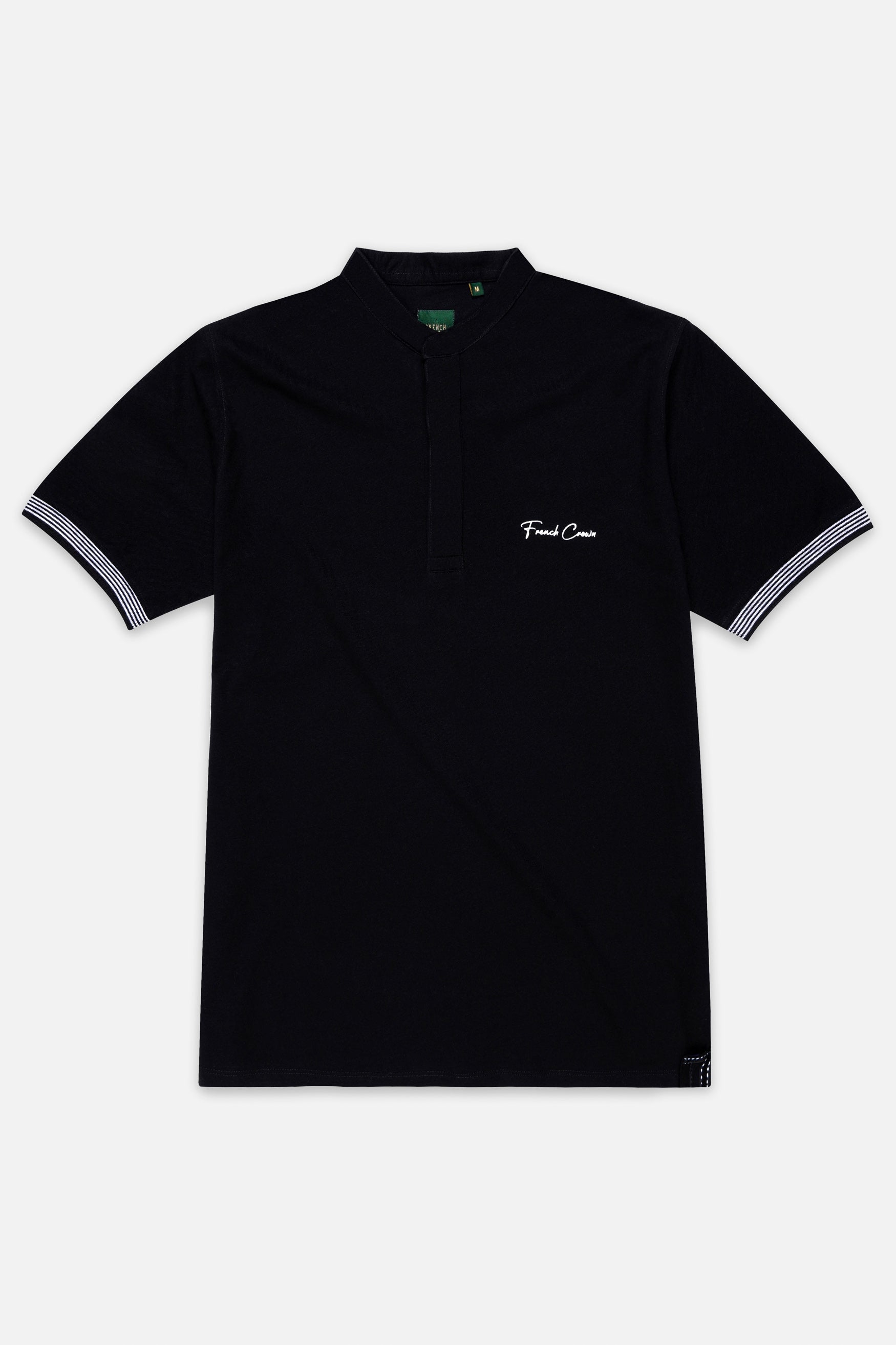 Jade Black Premium Cotton Pique Polo TS980-S, TS980-M, TS980-L, TS980-XL, TS980-XXL