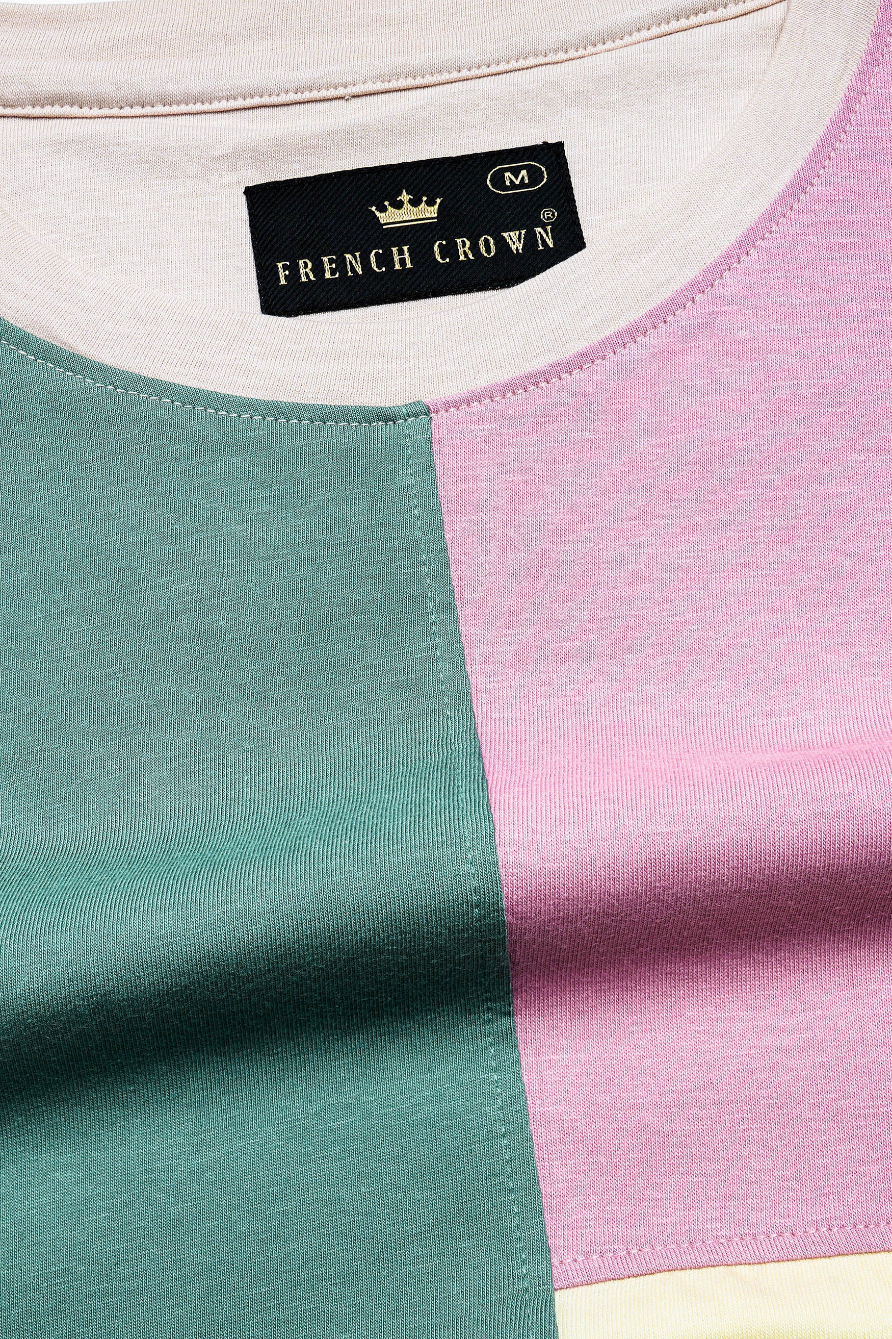 Carousel cream With Patina Green Multicolor Premium Cotton T shirt TS981-S, TS981-M, TS981-L, TS981-XL, TS981-XXL