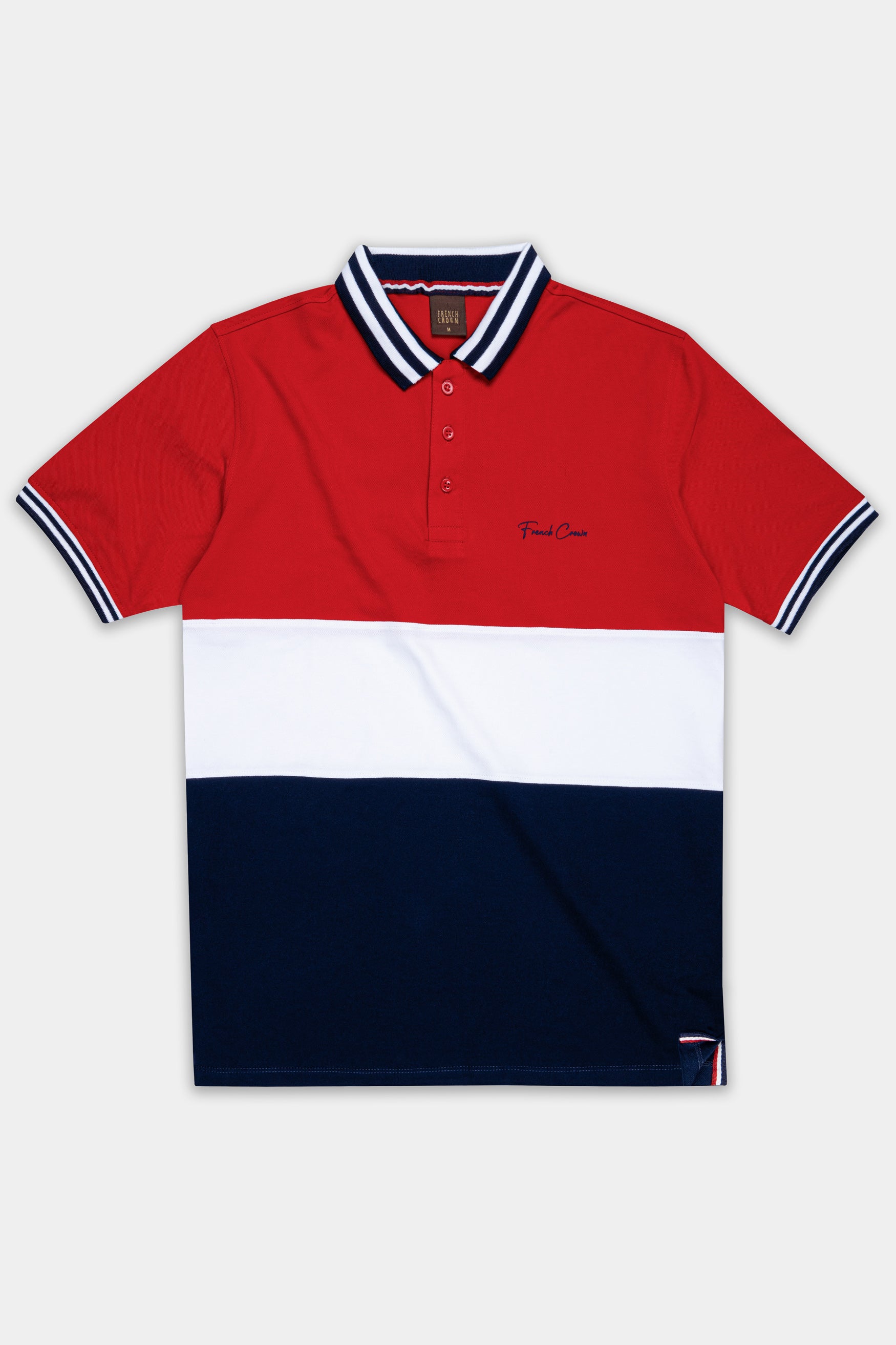Tamarillo Red And Ebony Blue Premium Cotton Mercerised Pique Polo TS987-S, TS987-M, TS987-L, TS987-XL, TS987-XXL