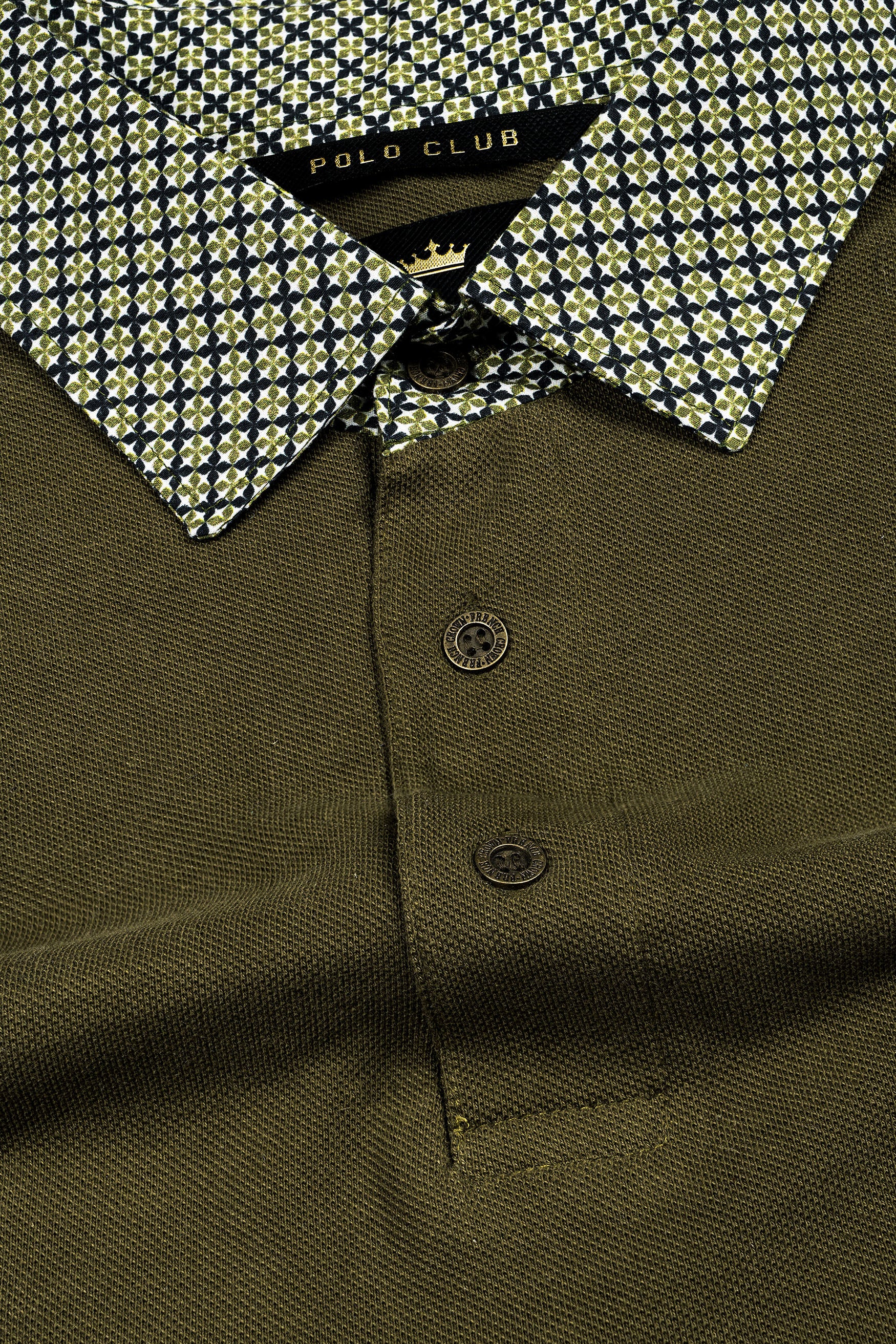 Bronetone Green Premium Cotton Pique Polo