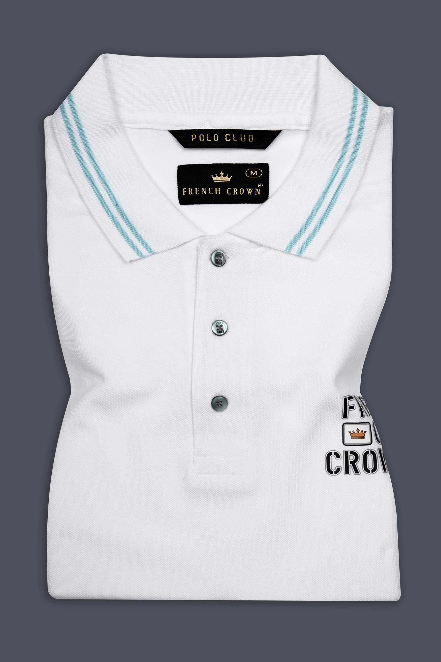 Bright White Premium Cotton Pique Polo