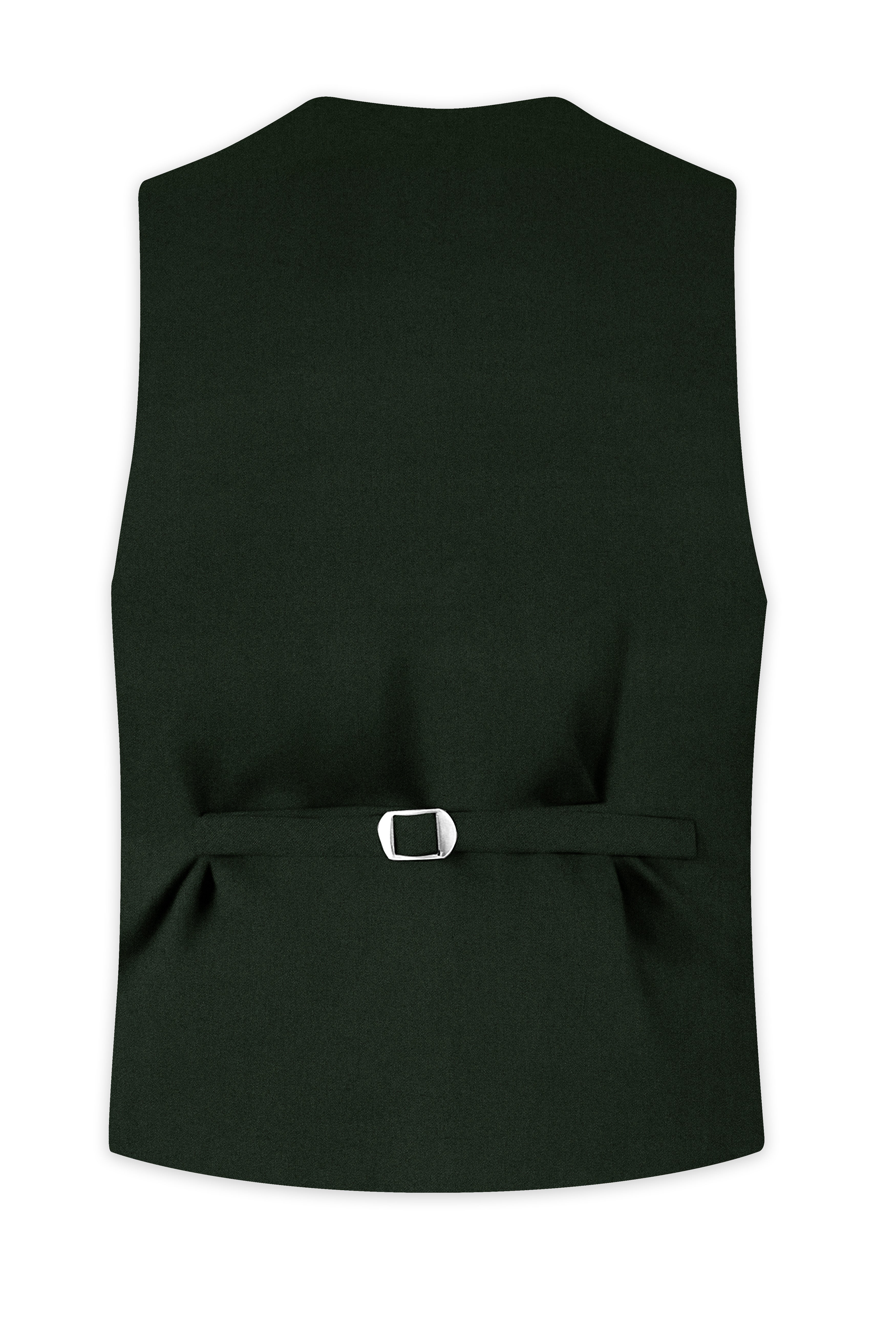 Juniper Green Subtle Sheen Waistcoat