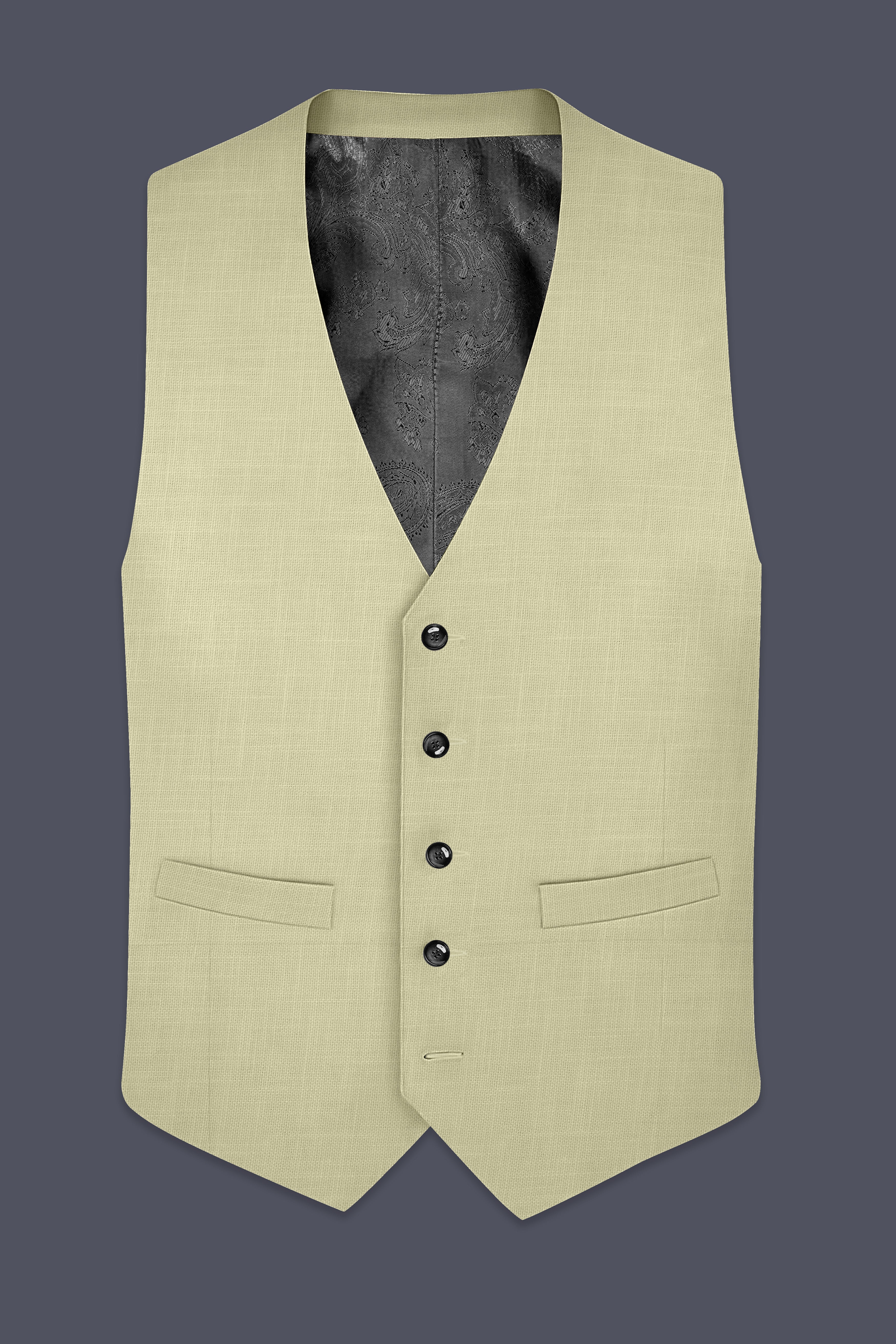 Soft Amber Premium Cotton Waistcoat