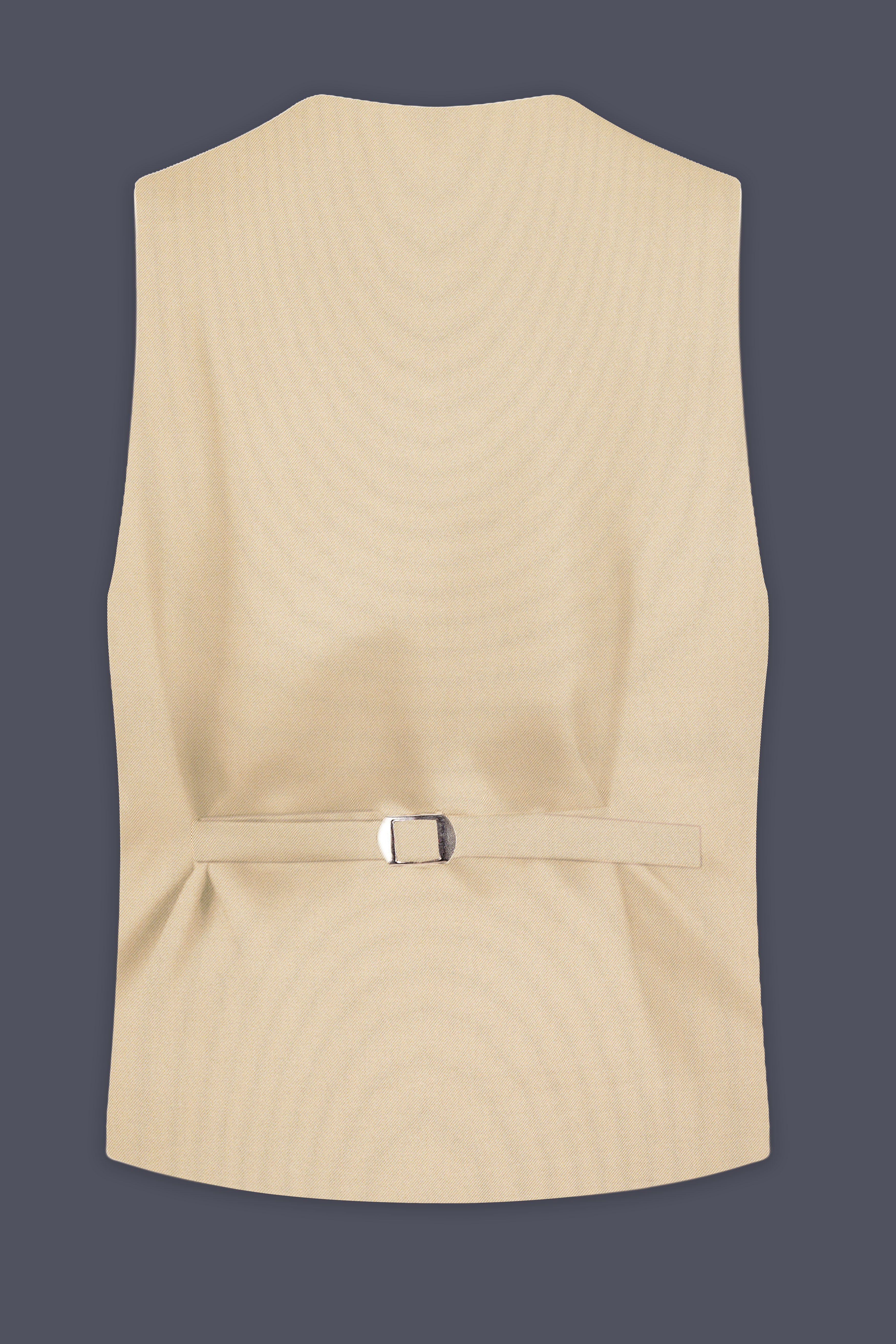 Sandrift Brown Premium Cotton Waistcoat