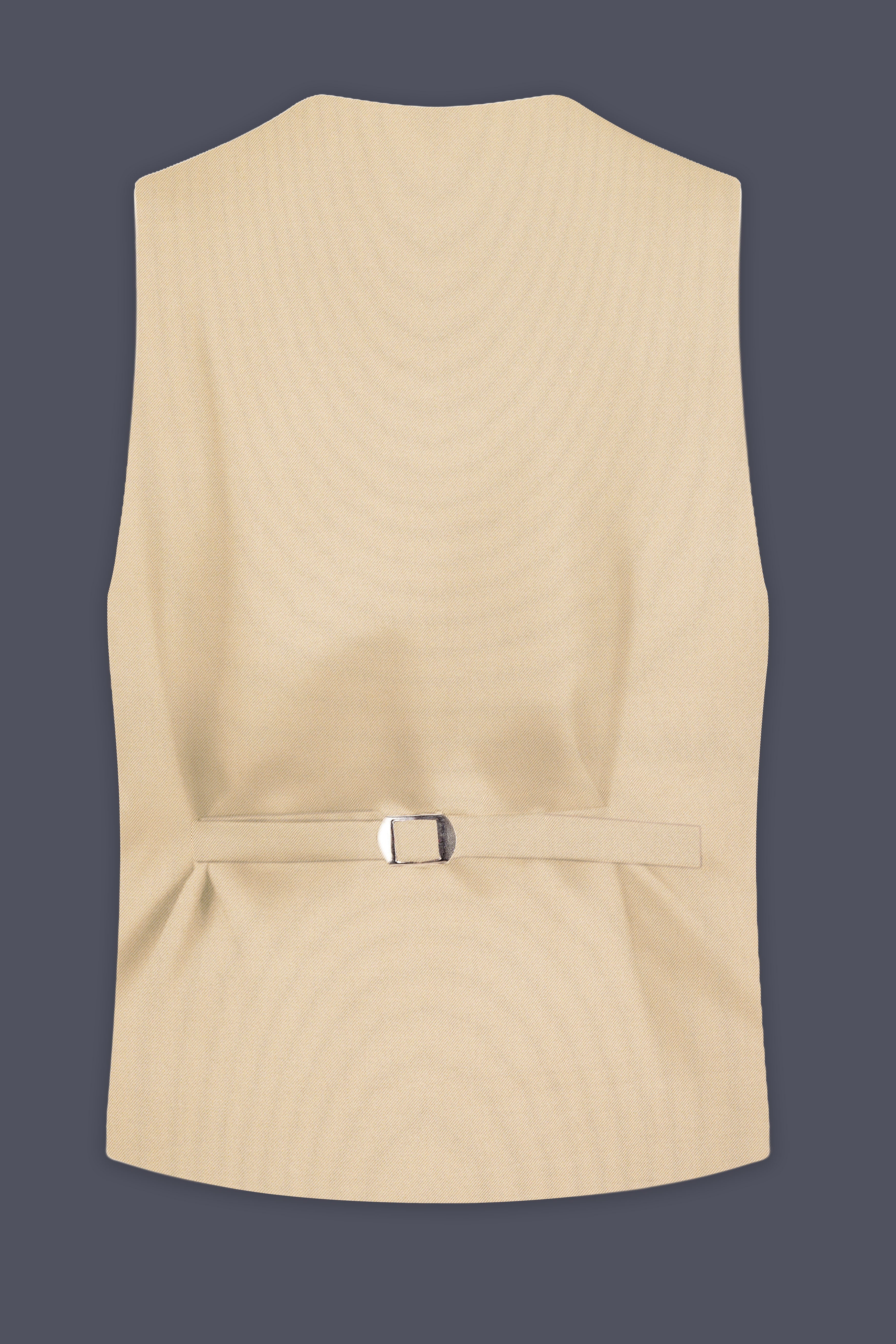 Sandrift Brown Premium Cotton Waistcoat