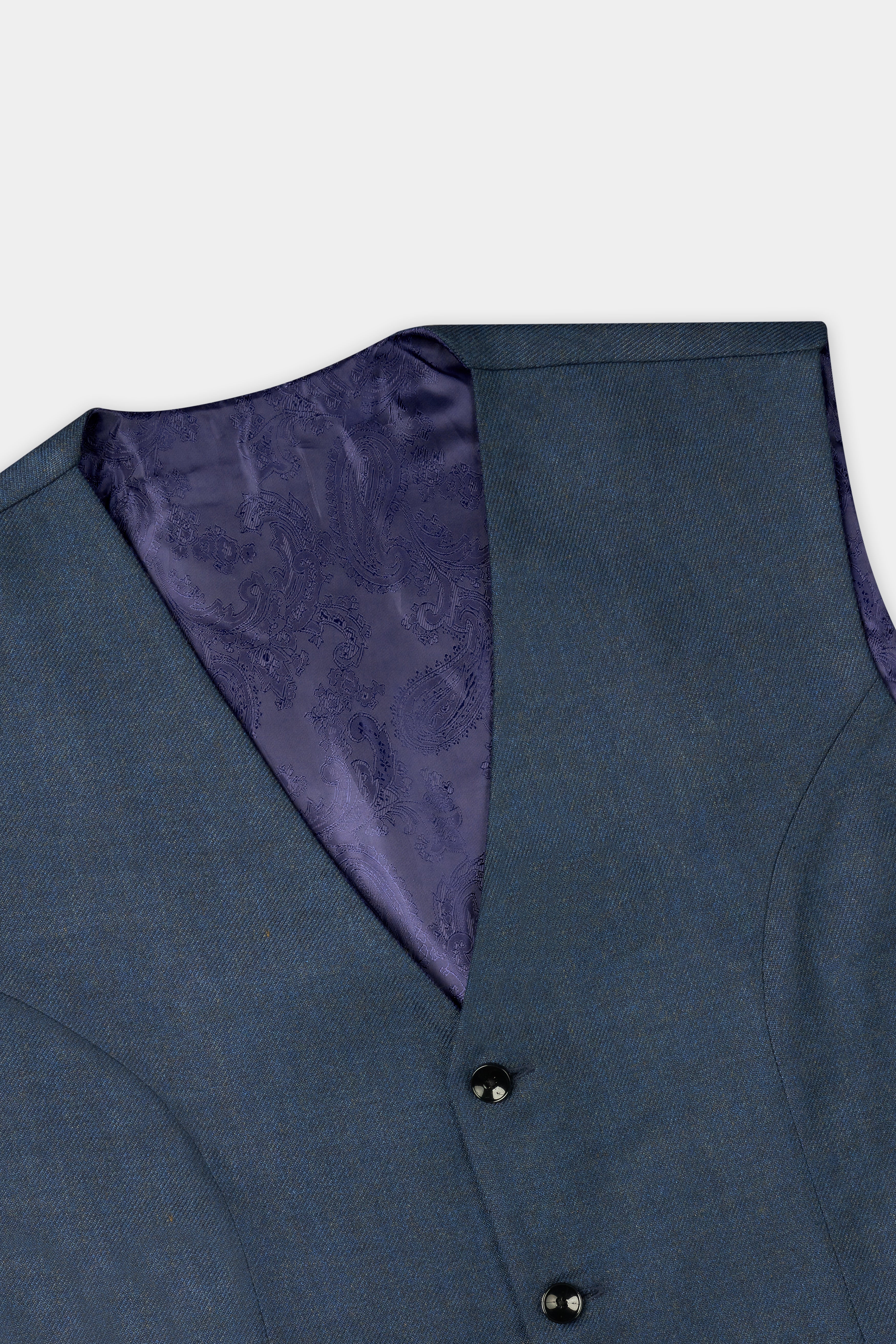 Spruce Blue Tweed Waistcoat V2735-36, V2735-38, V2735-40, V2735-42, V2735-44, V2735-46, V2735-48, V2735-50, V2735-52, V2735-54, V2735-56, V2735-58, V2735-60