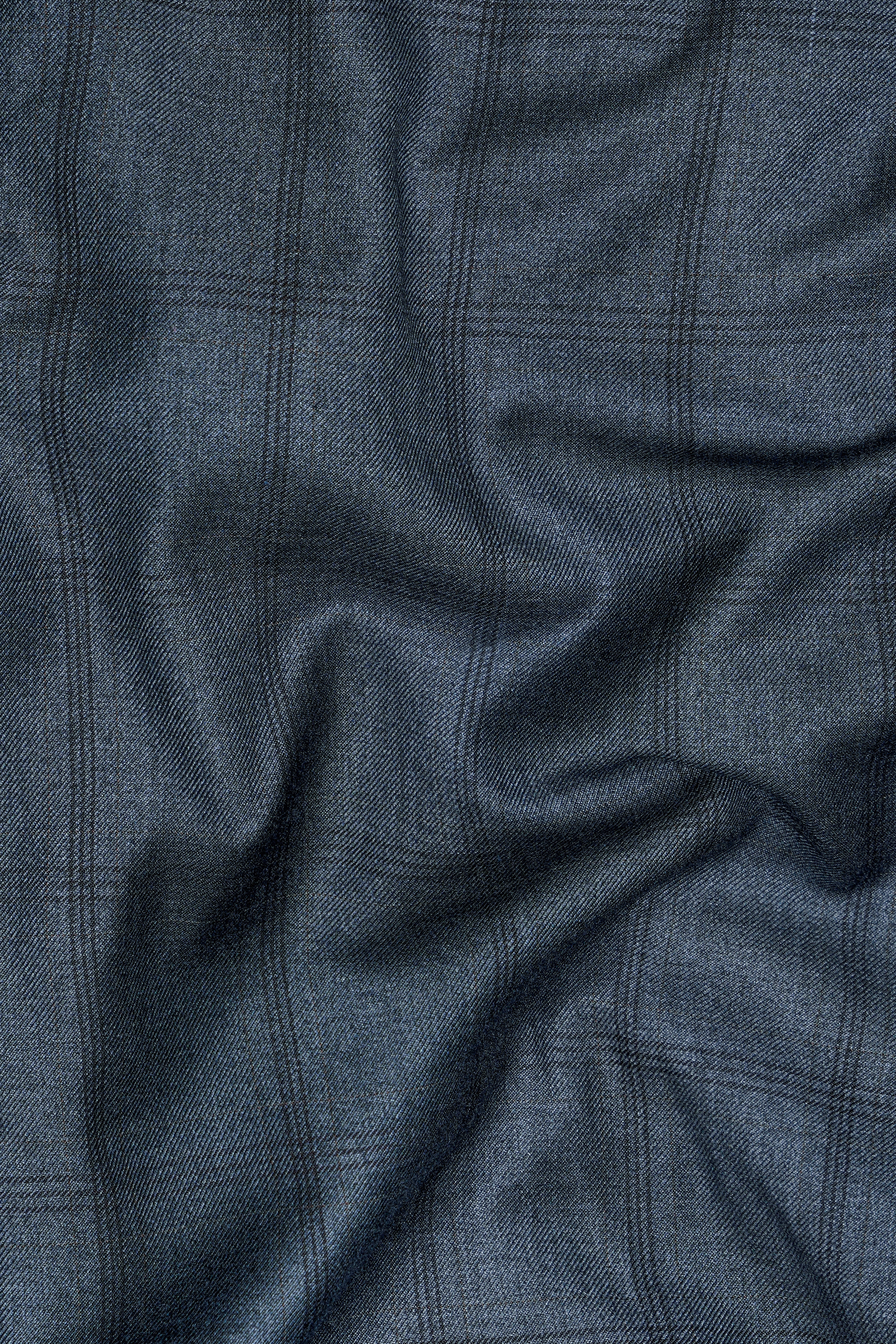 Bayoux Gray Plaid Wool Rich Waistcoat V2906-36, V2906-38, V2906-40, V2906-42, V2906-44, V2906-46, V2906-48, V2906-50, V2906-06, V2906-54, V2906-56, V2906-58, V2906-60