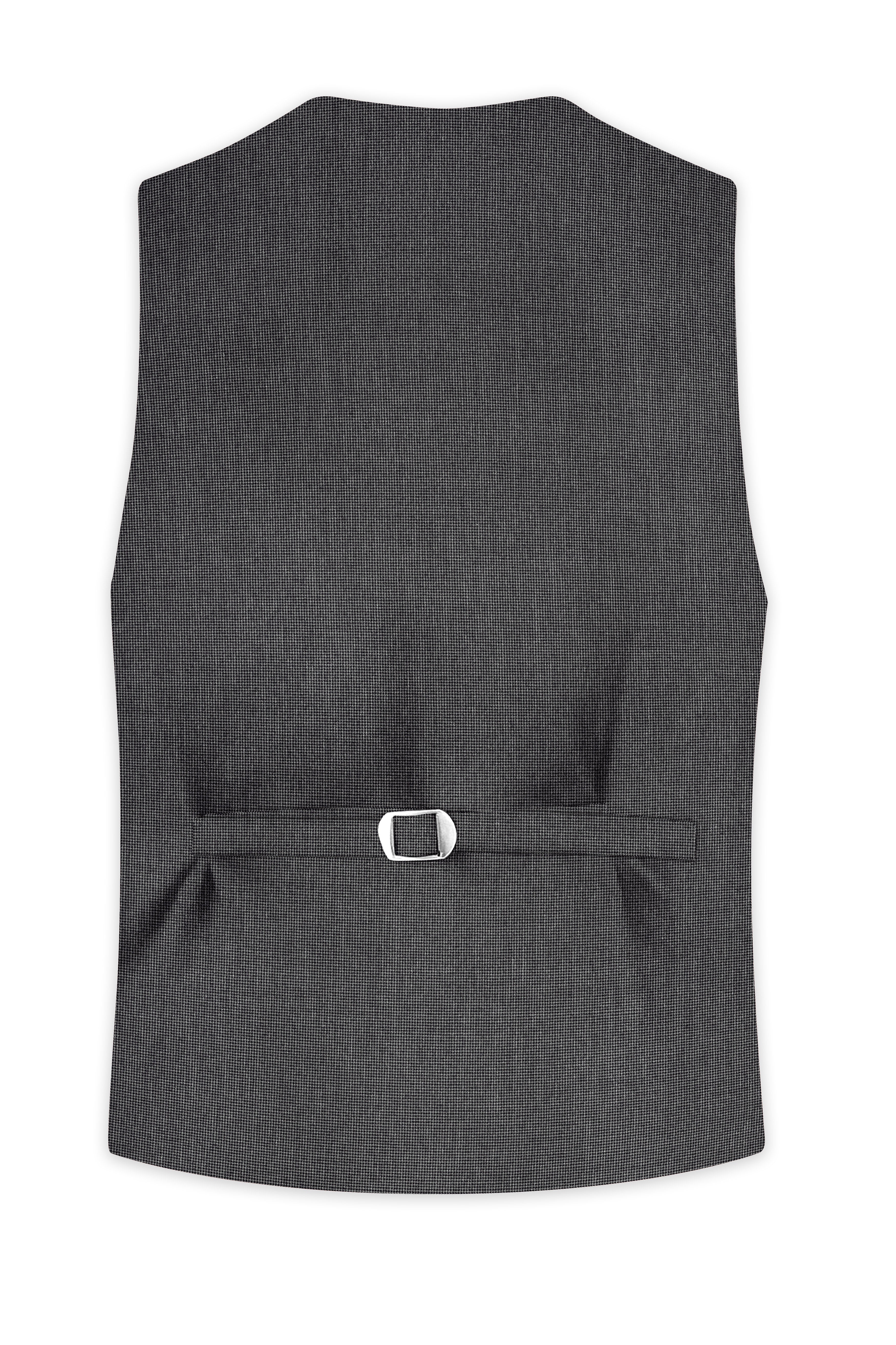 Capecod Gray Wool Rich Waistcoat