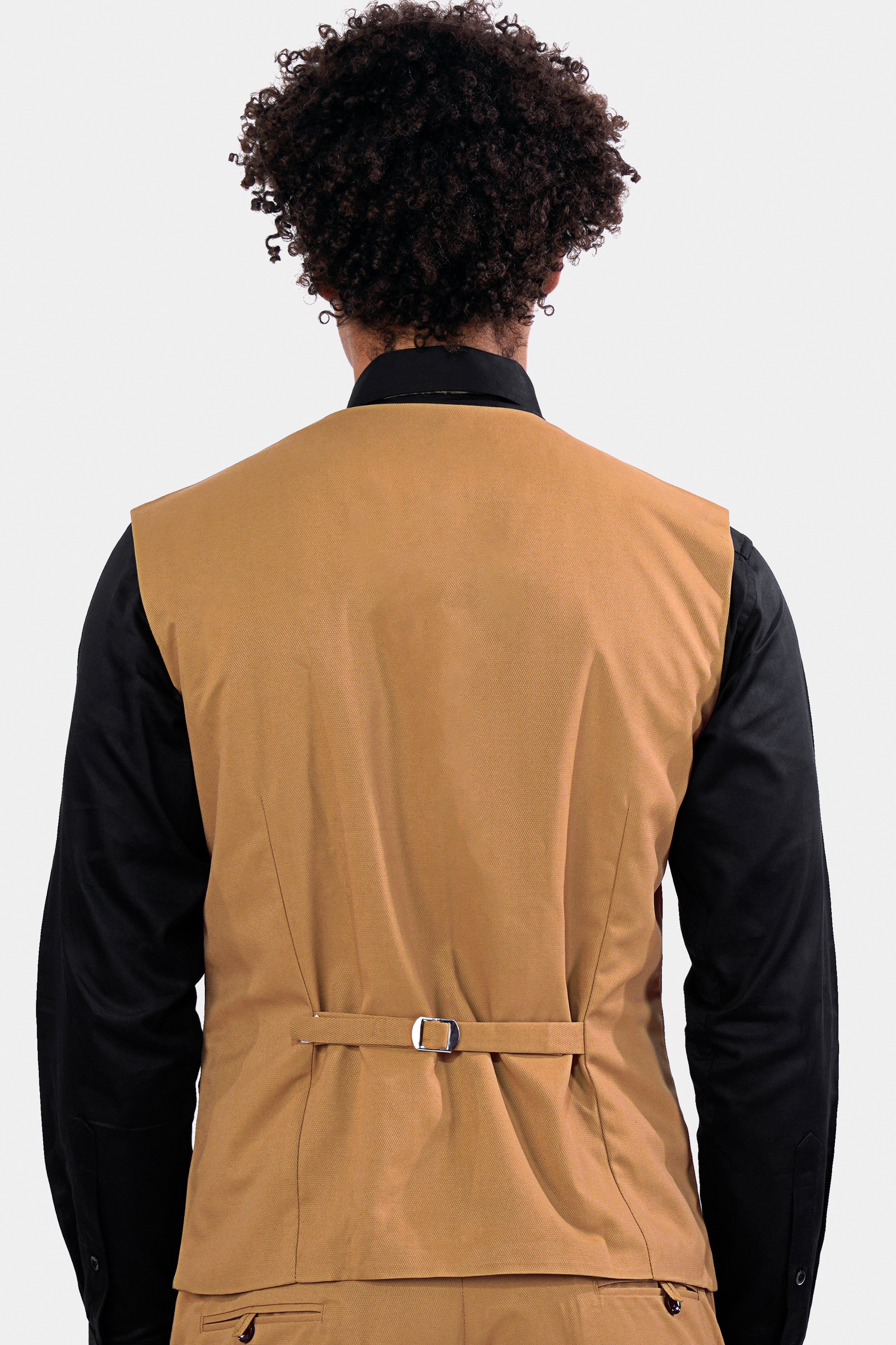 Twine Brown Dobby Textured Waistcoat V2924-36, V2924-38, V2924-40, V2924-42, V2924-44, V2924-46, V2924-48, V2924-50, V2924-24, V2924-54, V2924-56, V2924-58, V2924-60