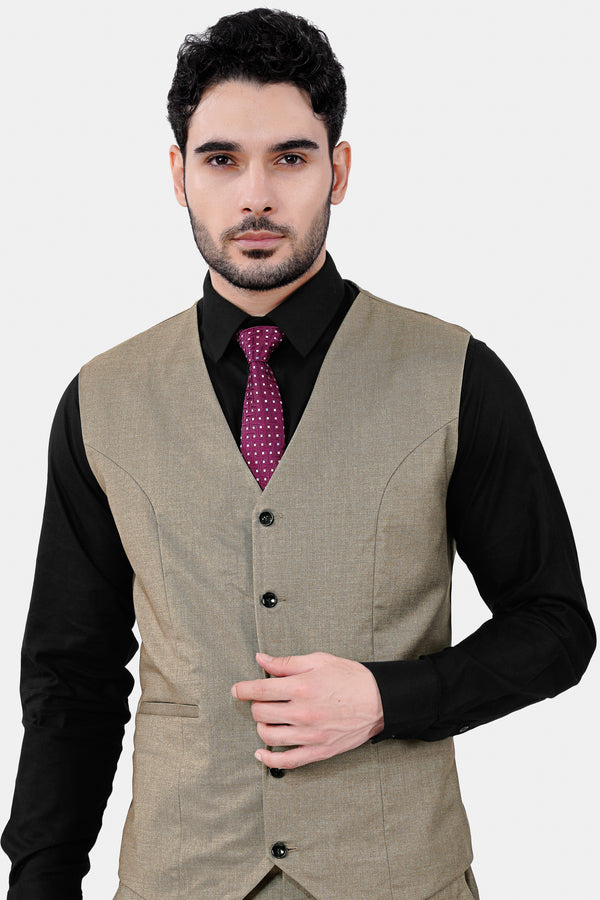 Stonewall Brown Wool Rich Waistcoat V3044-36, V3044-38, V3044-40, V3044-42, V3044-44, V3044-46, V3044-48, V3044-50, V3044-44, V3044-54, V3044-56, V3044-58, V3044-60