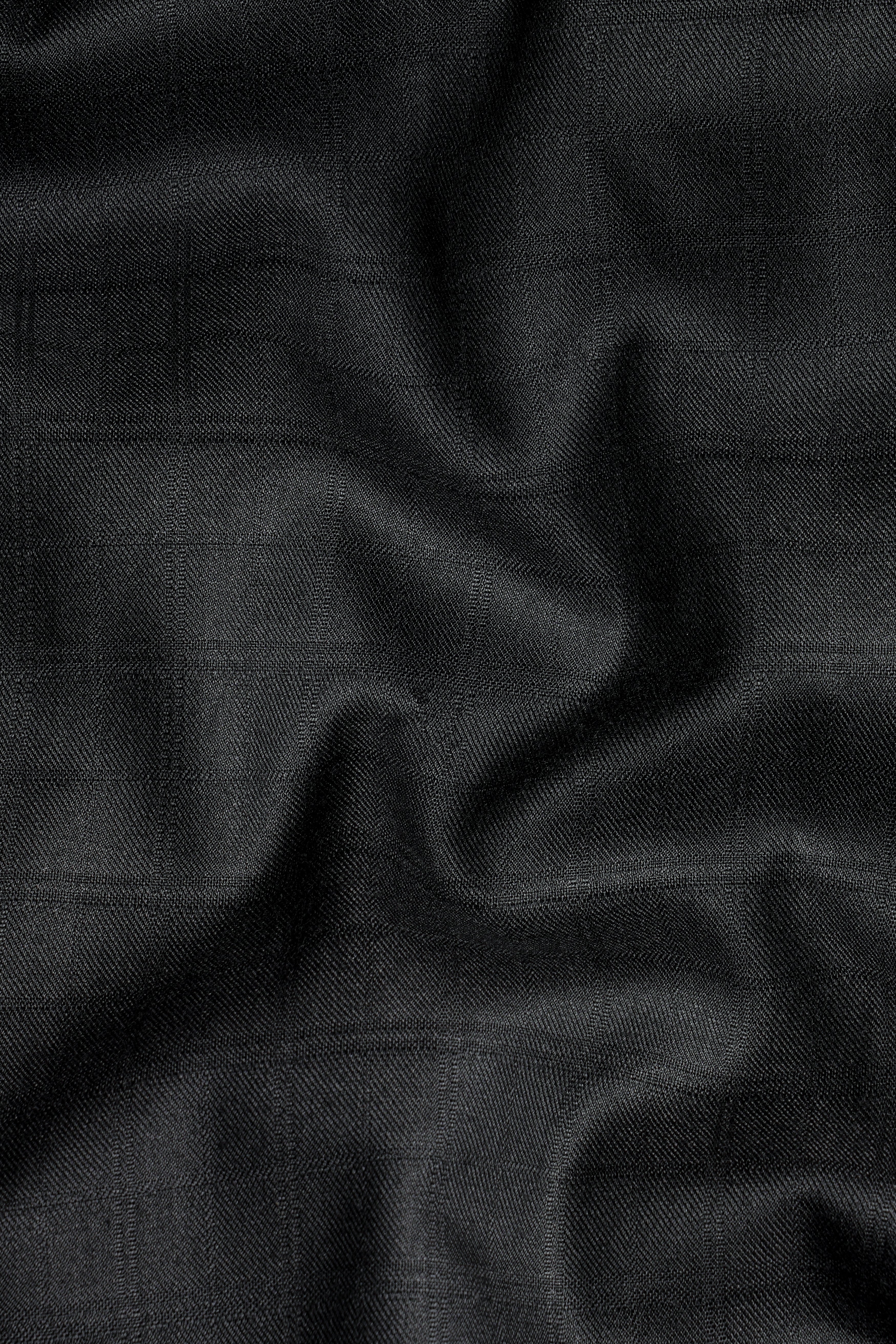 Abbey Gray Subtle Checkered Wool Rich Waistcoat V3053-36, V3053-38, V3053-40, V3053-42, V3053-44, V3053-46, V3053-48, V3053-50, V3053-53, V3053-54, V3053-56, V3053-58, V3053-60