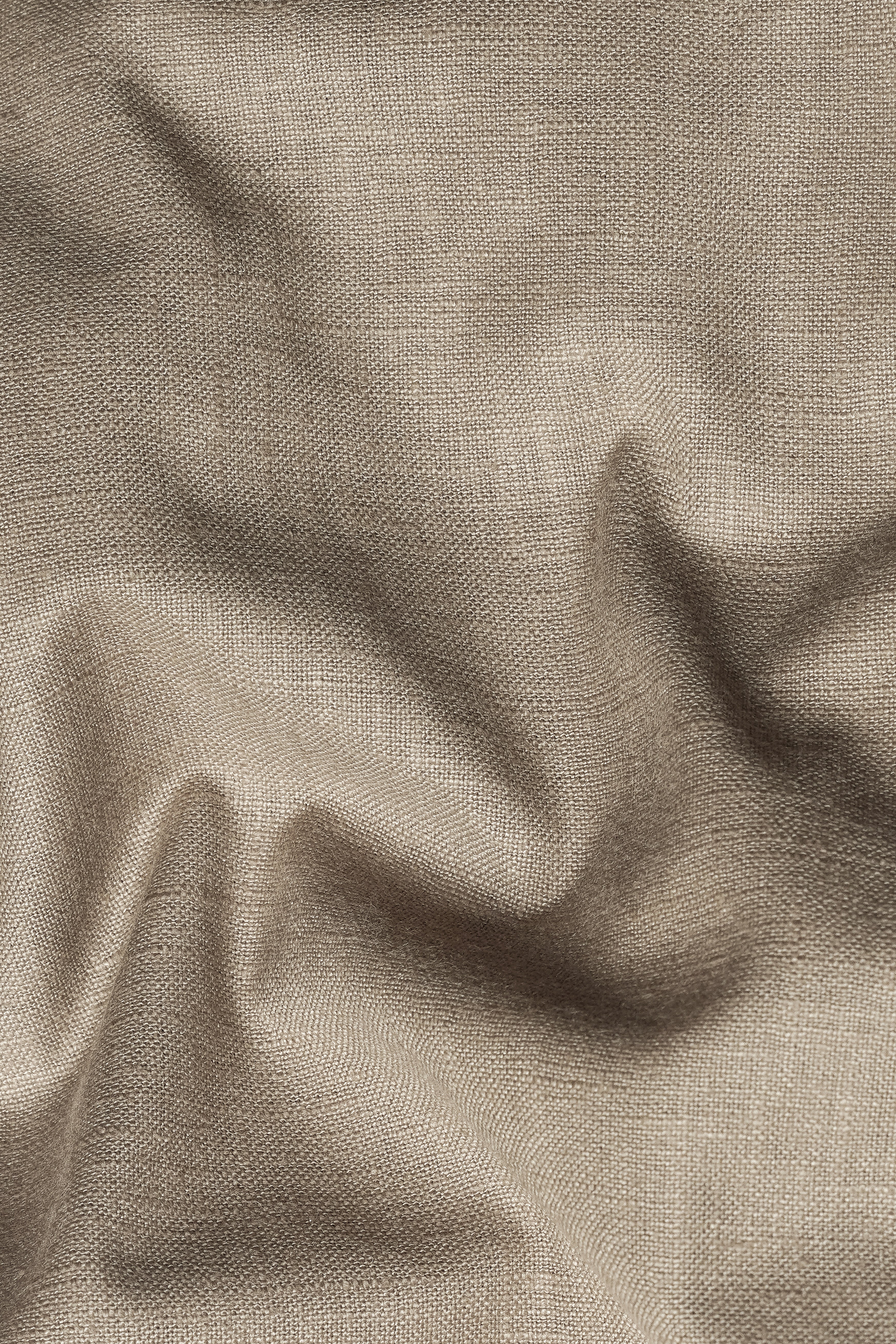 Oyster Brown Luxurious Linen Waistcoat