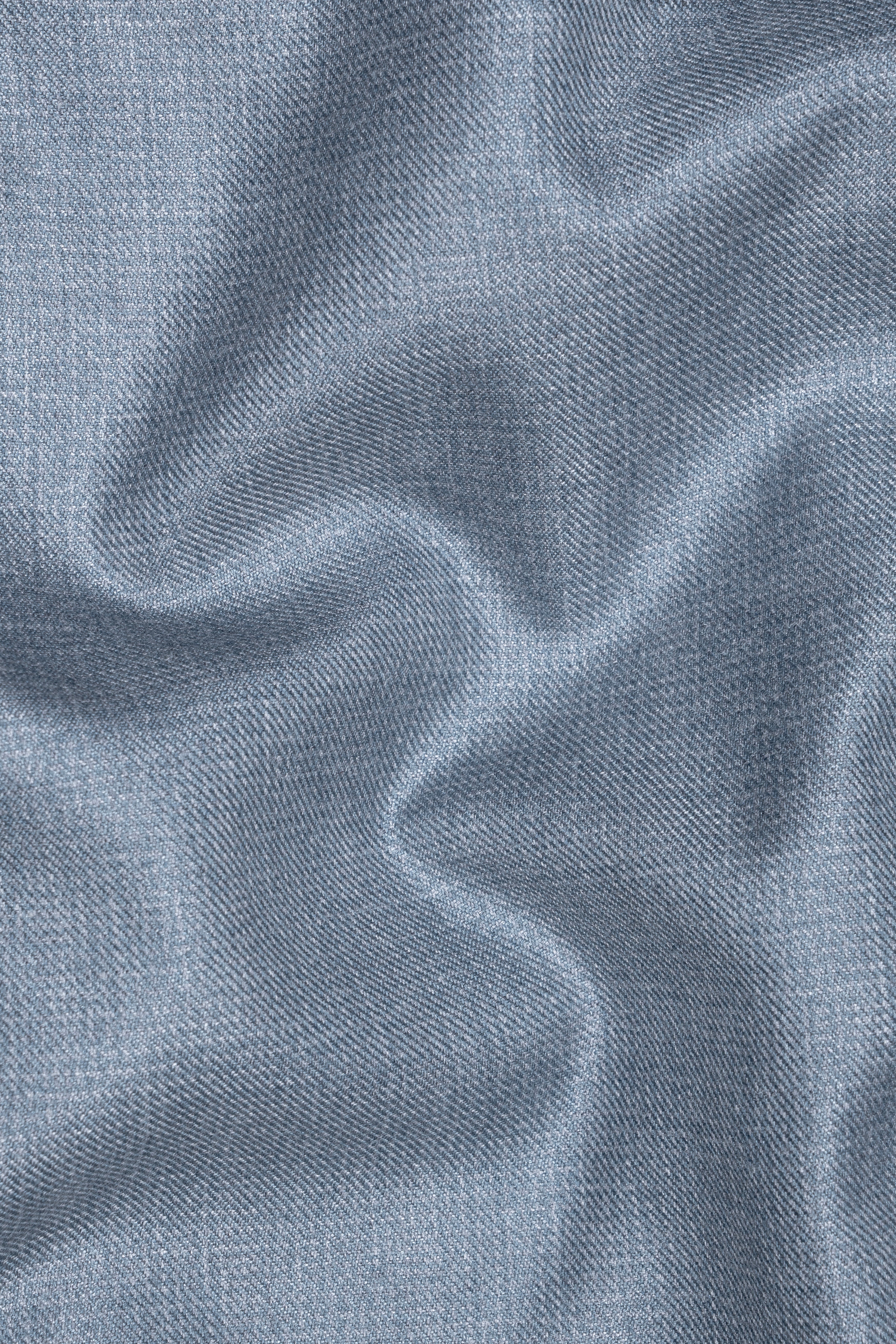 Bluish Wool Rich Waistcoat
