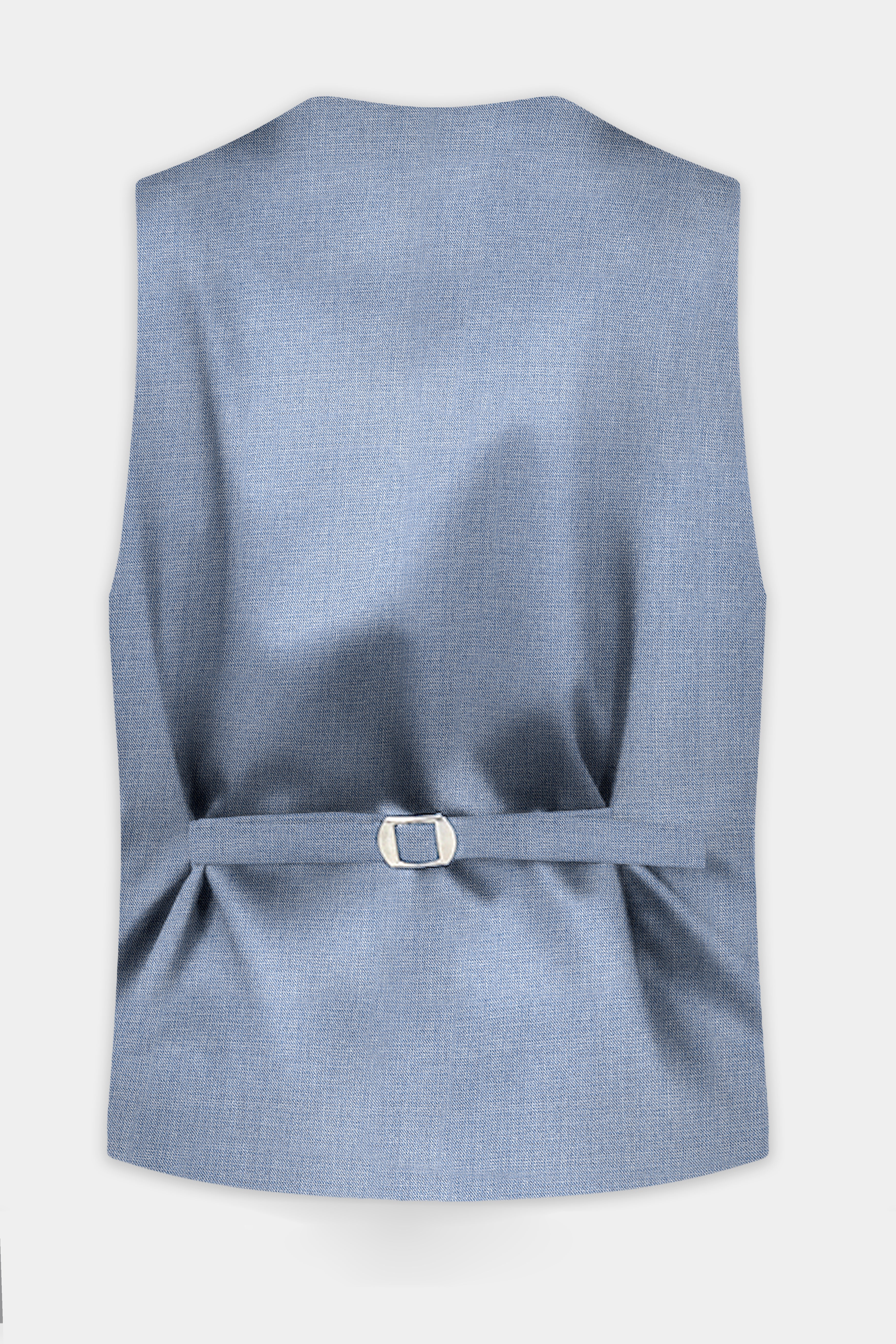 Bluish Wool Rich Waistcoat