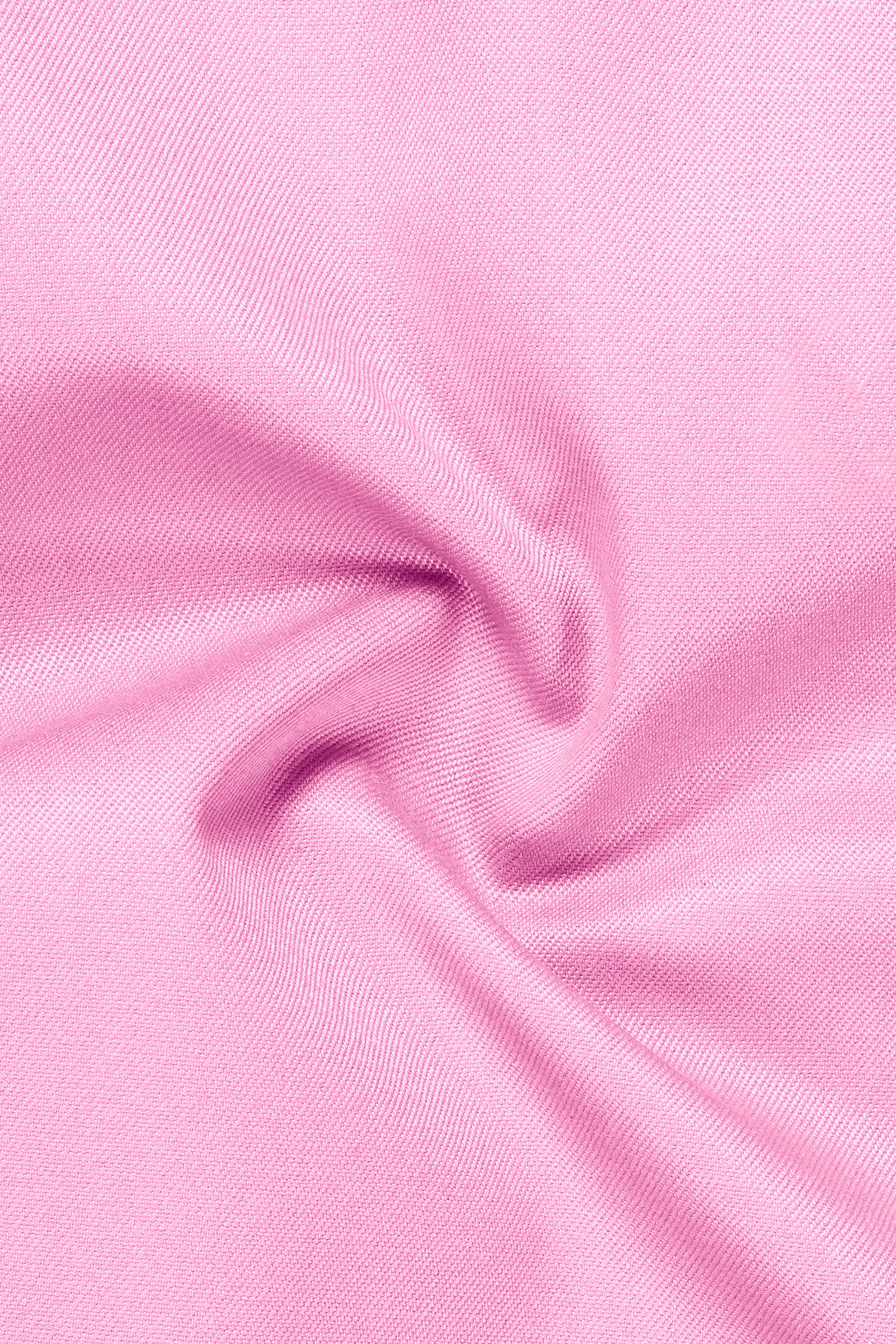 Rosé Reverie-Pestel Pink Solid Wool Rich Stretchable Waistcoat