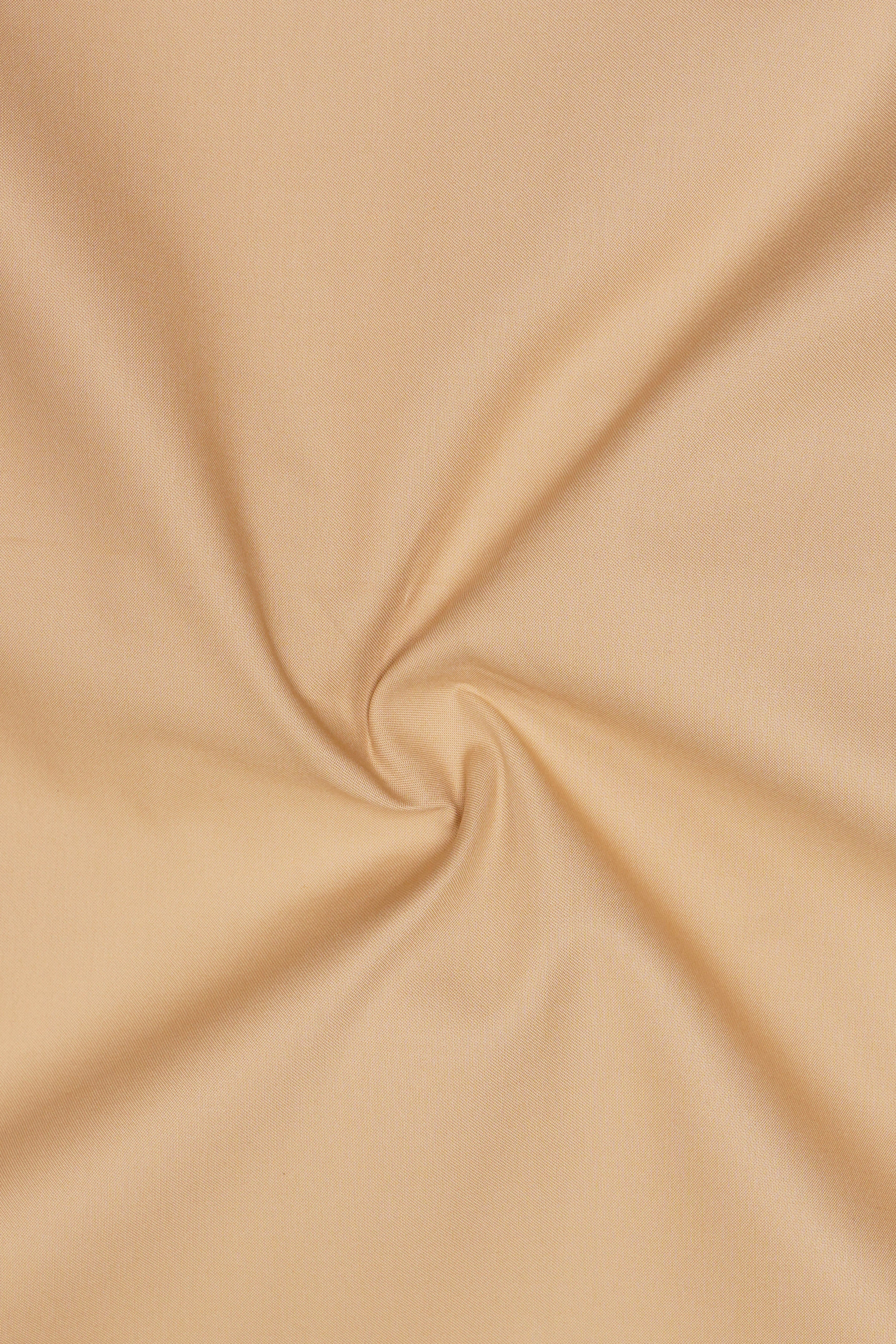 Cameo Cream Solid Cotton Waistcoat