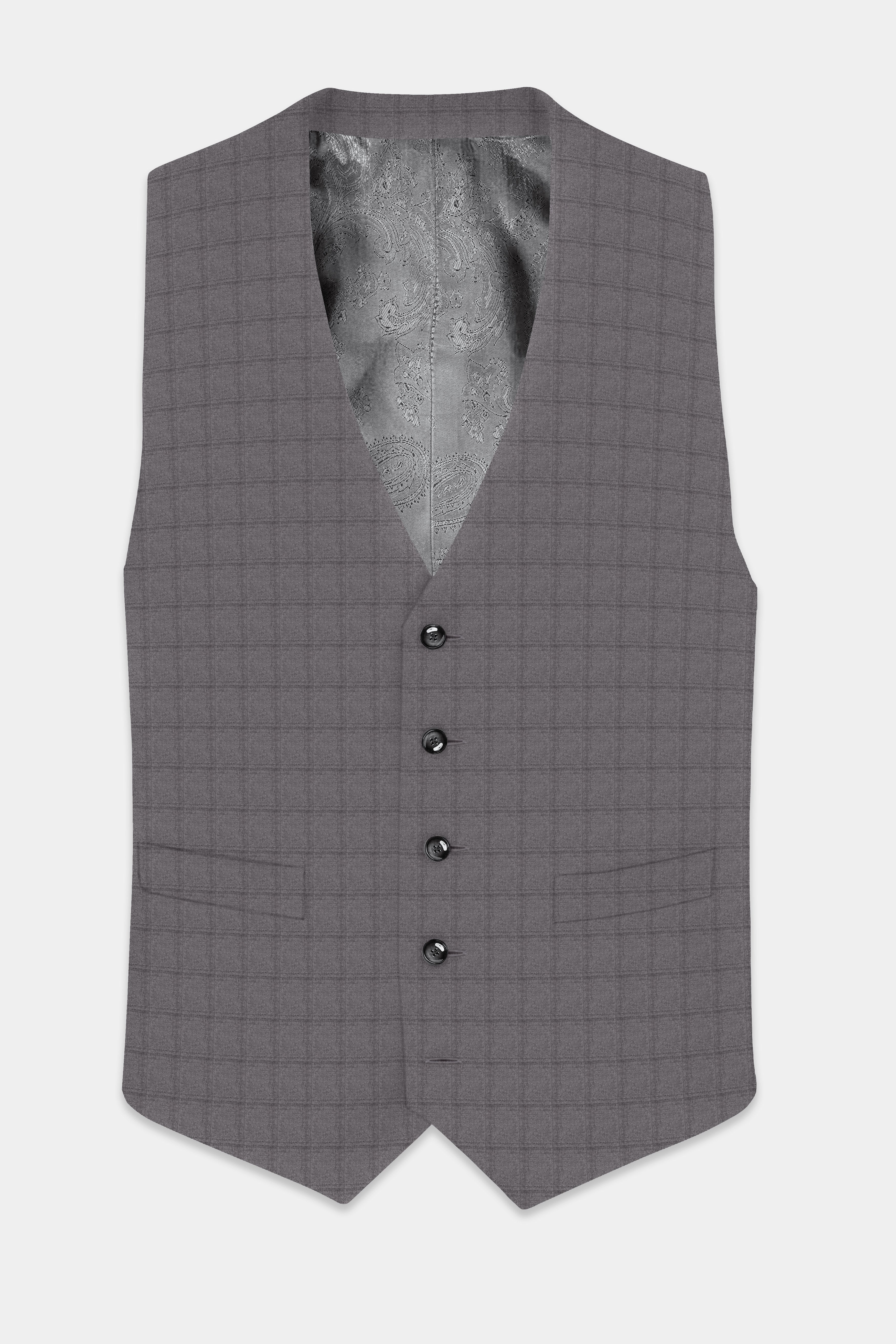 Ironside Gray Windows Wool Rich Waistcoat