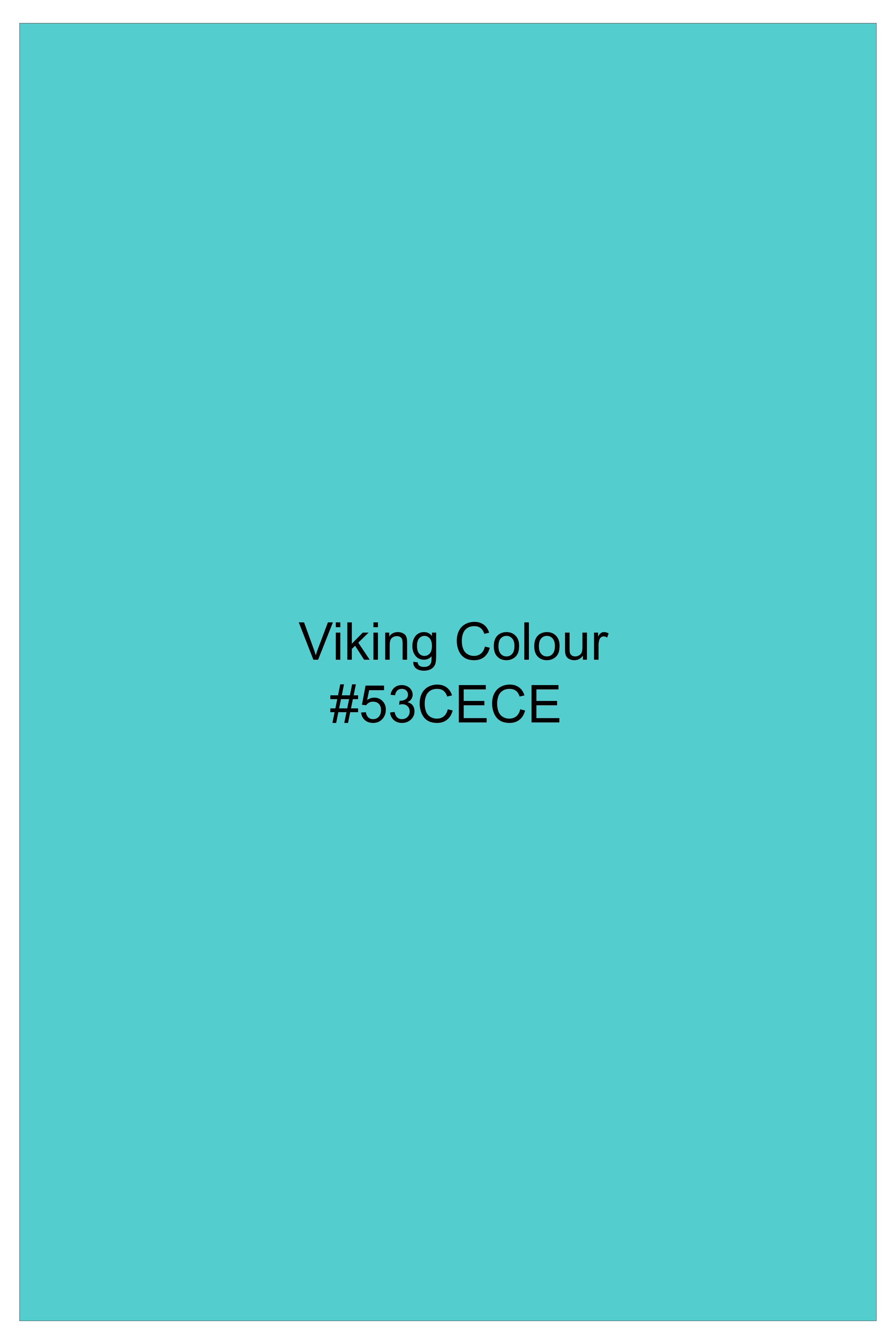 Aegir-Viking Blue Wool Rich Slight Stretch Waistcoat