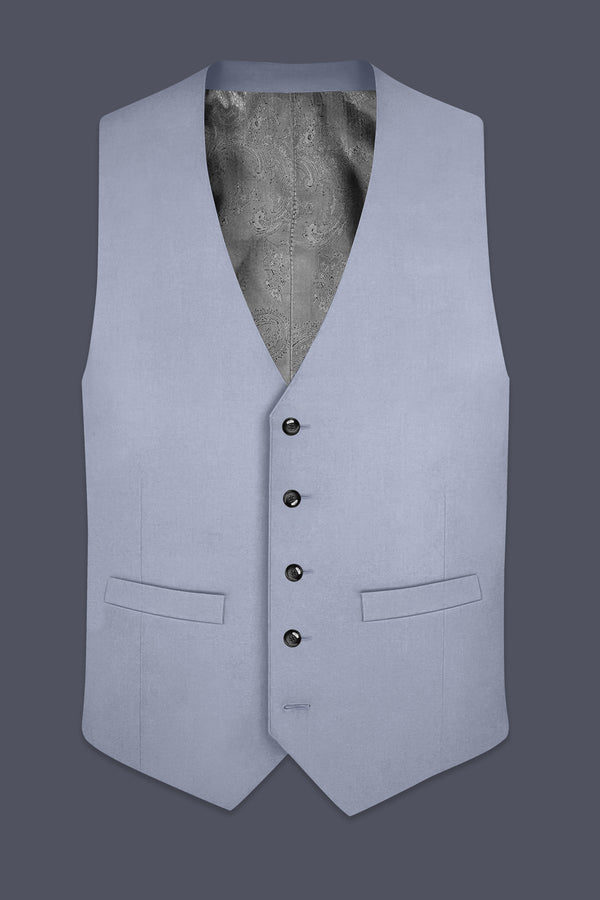 Silgrove-Loblolly Gray Wool Rich Stretchable Waistcoat