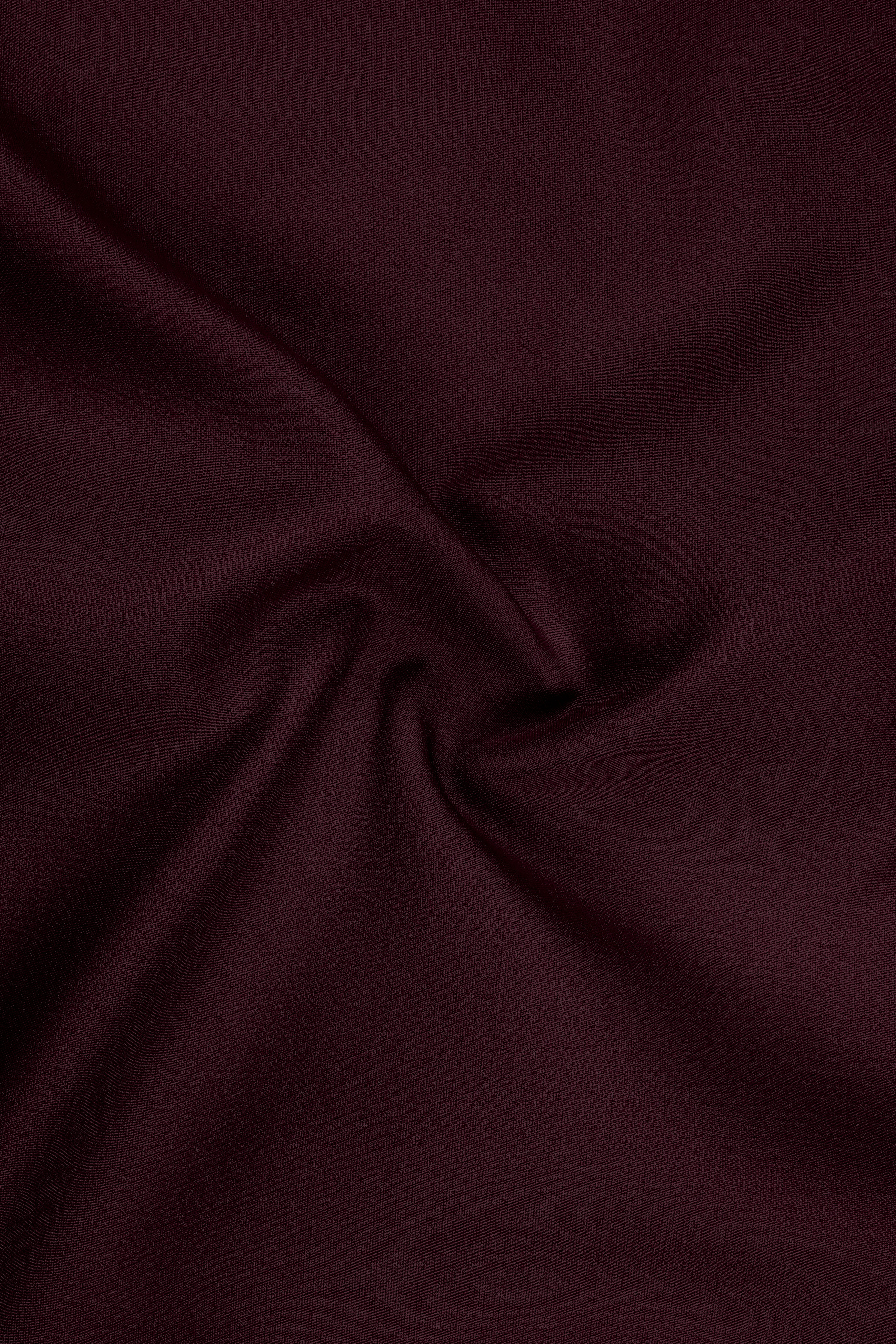 Veltrix-Korean Aubergine Maroon 4-Way Stretch Wrinkle-Free Wool Rich Waistcoat