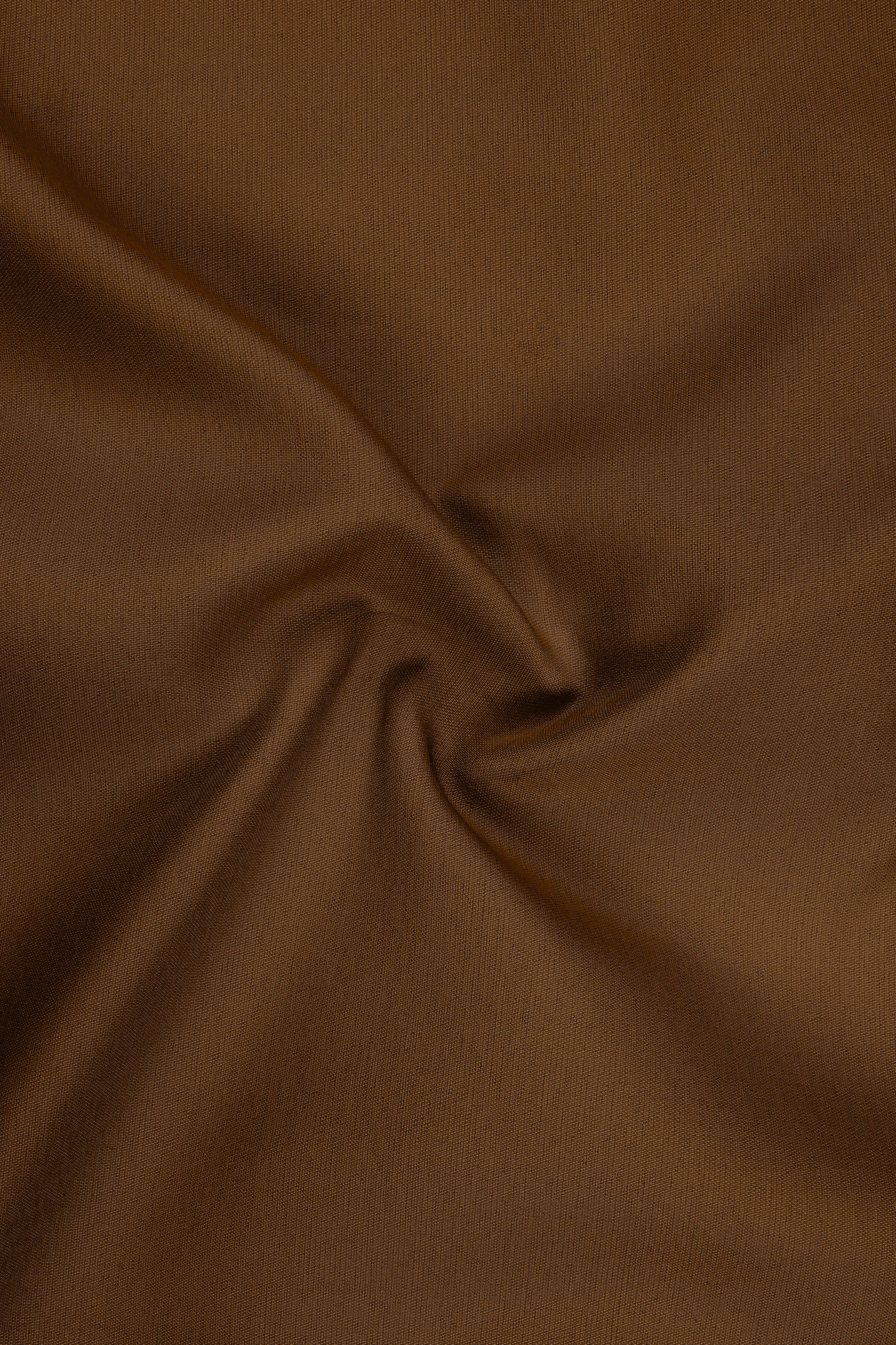 Sienna-Korean Derby Brown 4-Way Stretch Wrinkle-Free Wool Rich Waistcoat