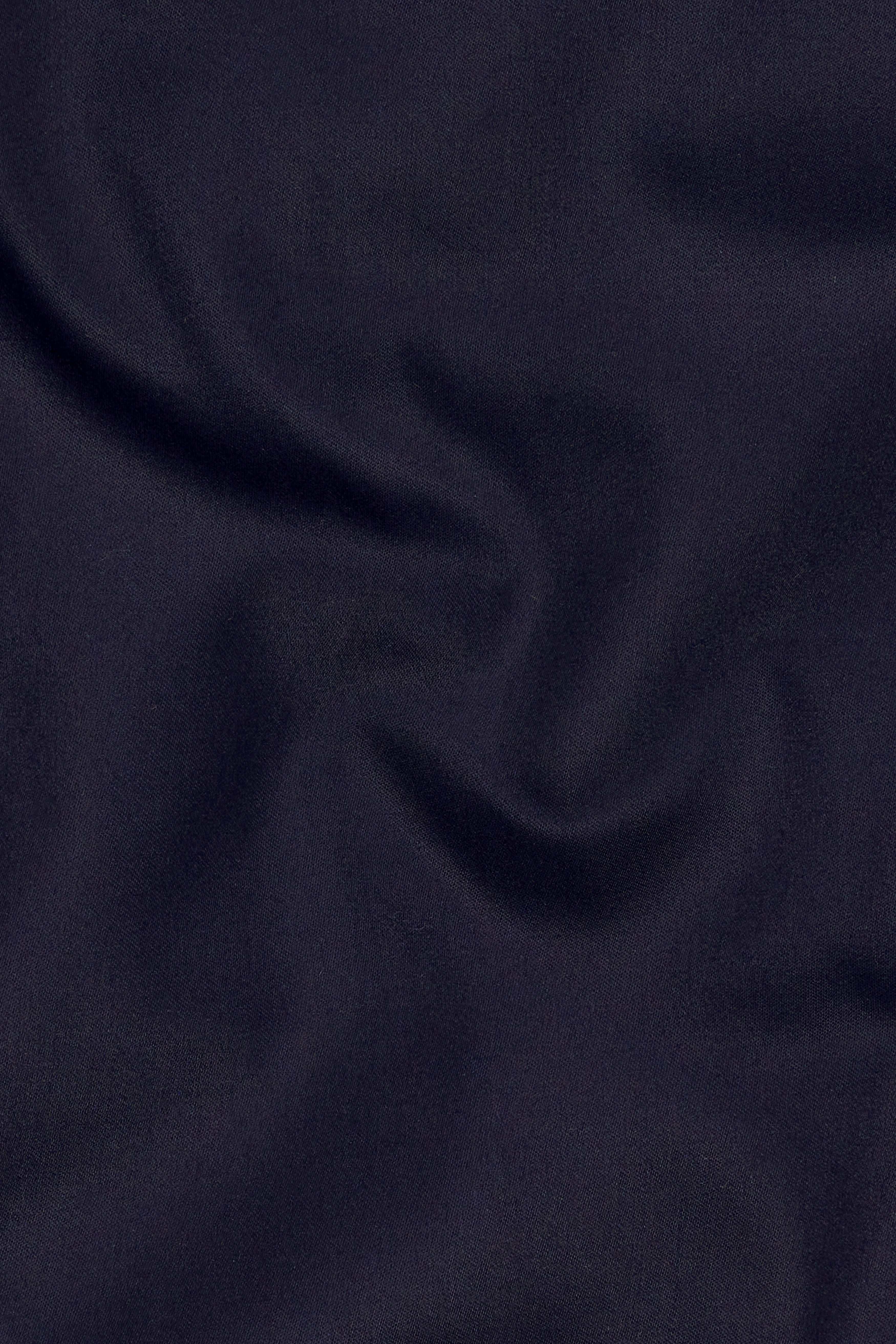 Charade Blue Subtle Sheen with White Lapel Single Breasted Women's Blazer