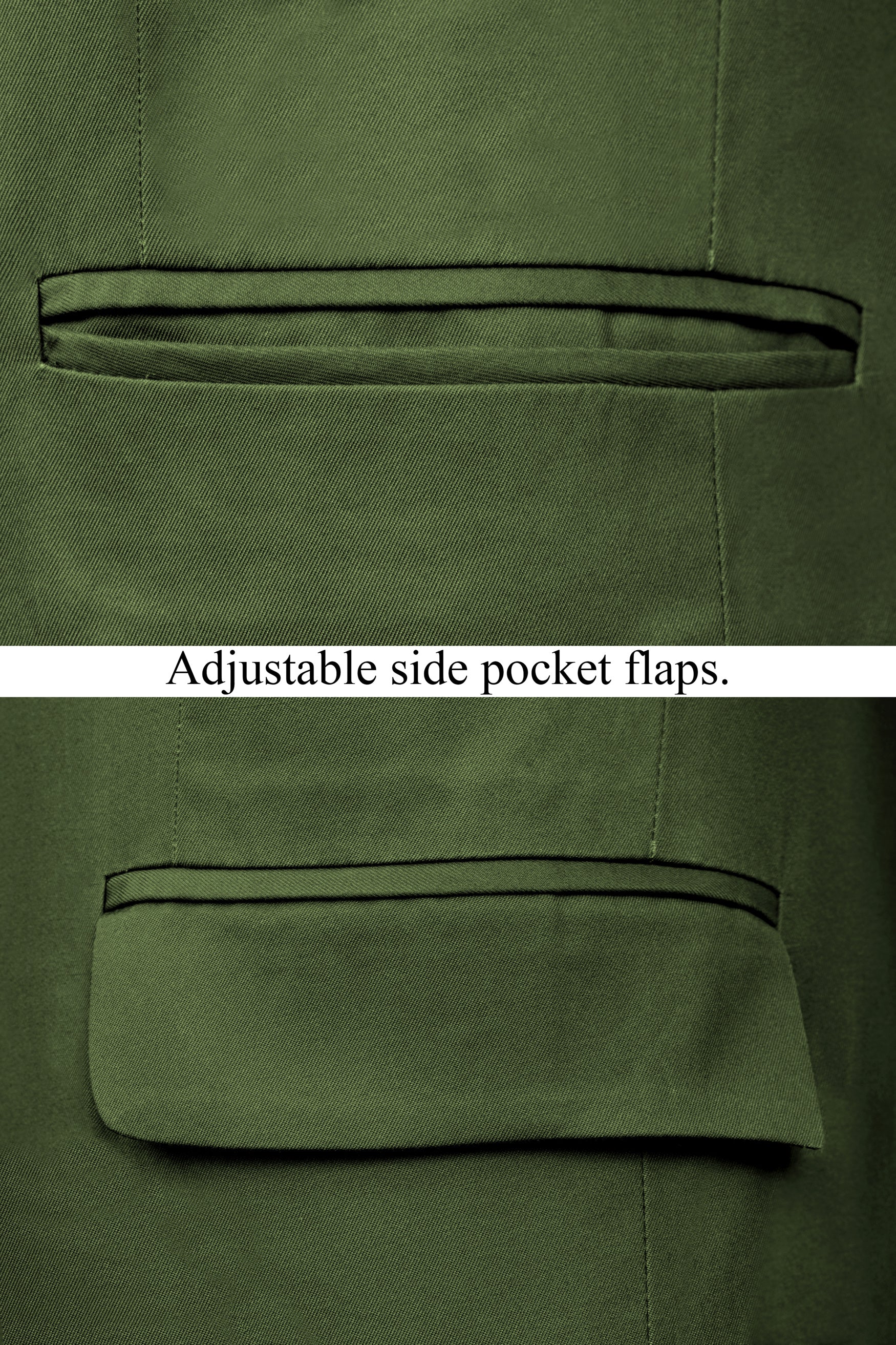 Forest Green Wool Rich Women’s Designer Tuxedo Blazer