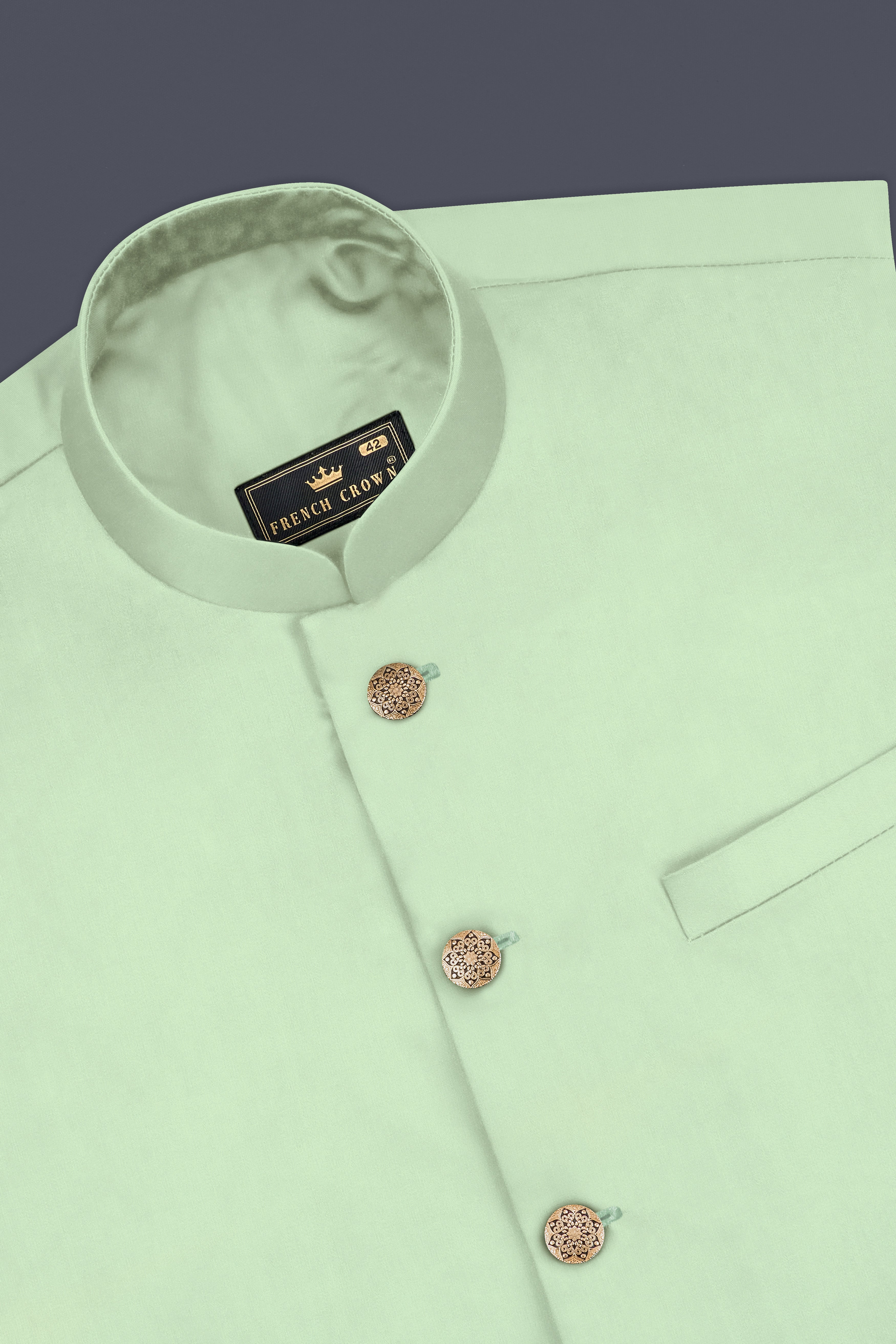 Pixie Green Nehru Jacket