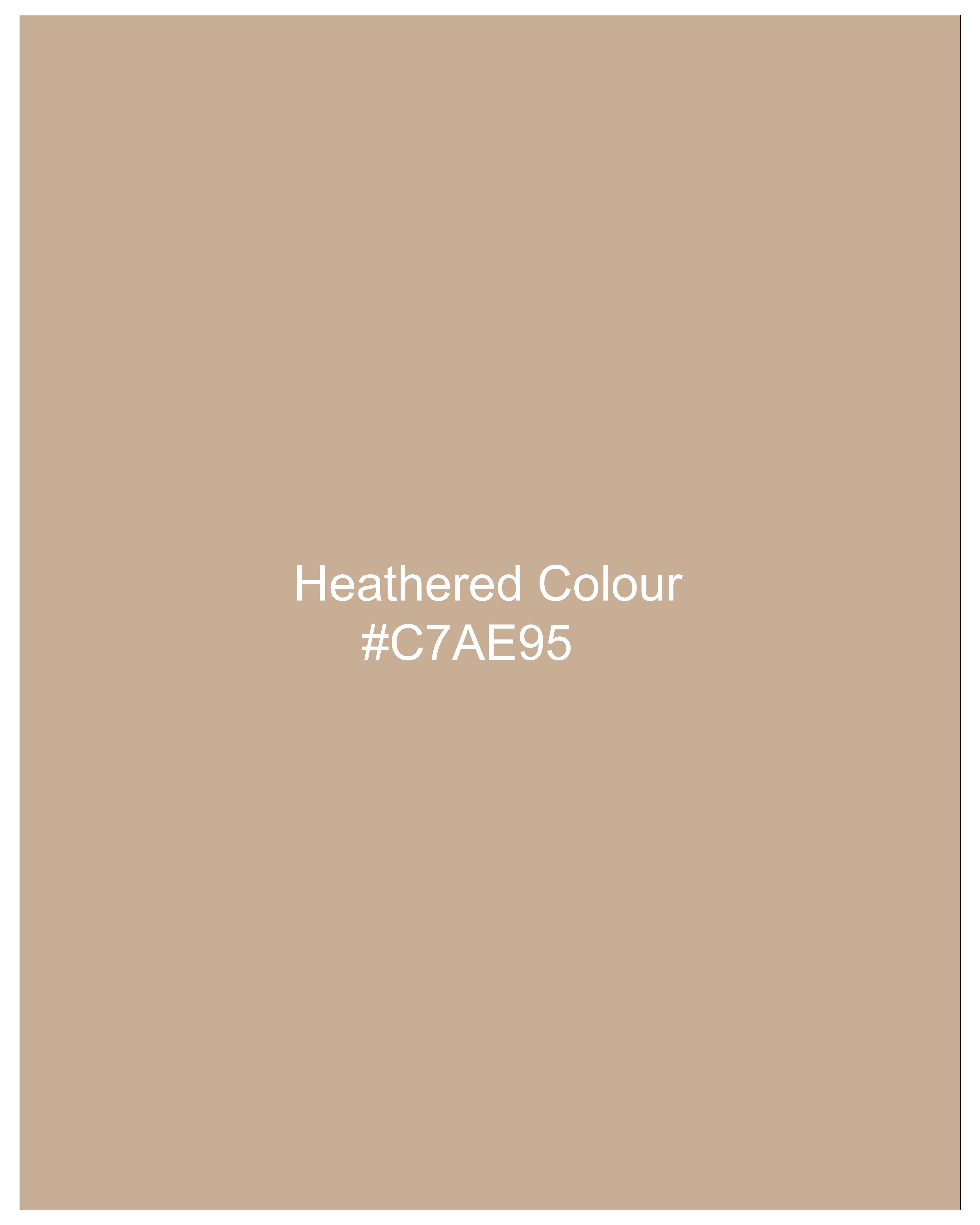 Heathered Light Brown Nehru Jacket WC2718-36, WC2718-38, WC2718-40, WC2718-42, WC2718-44, WC2718-46, WC2718-48, WC2718-50, WC2718-52, WC2718-54, WC2718-56, WC2718-58, WC2718-60