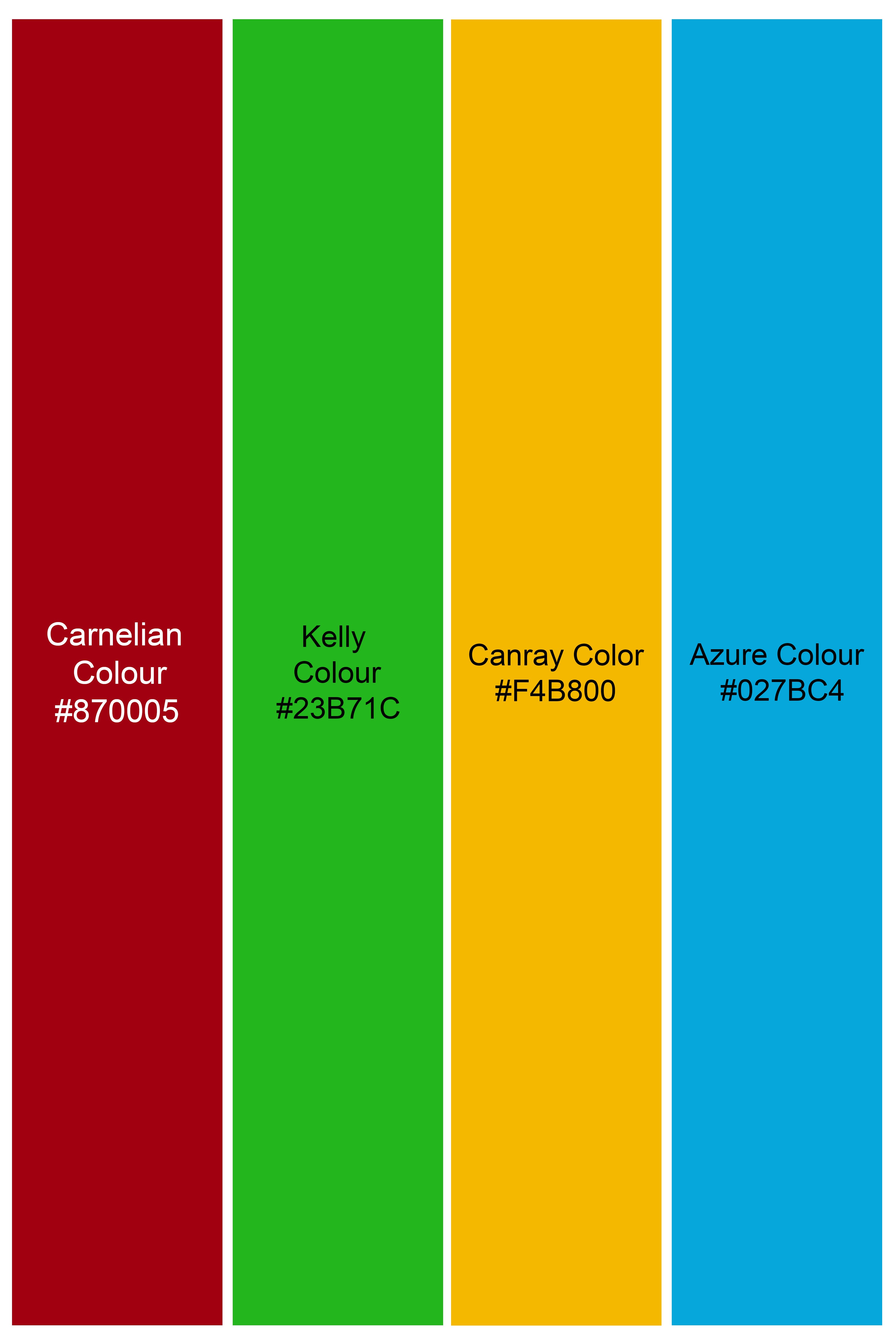 Carnelian Red and Kelly Green Multicolour Cotton Thread Embroidered Nehru Jacket WC2889-36, WC2889-38, WC2889-40, WC2889-42, WC2889-44, WC2889-46, WC2889-48, WC2889-50, WC2889-52, WC2889-54, WC2889-56, WC2889-58, WC2889-60