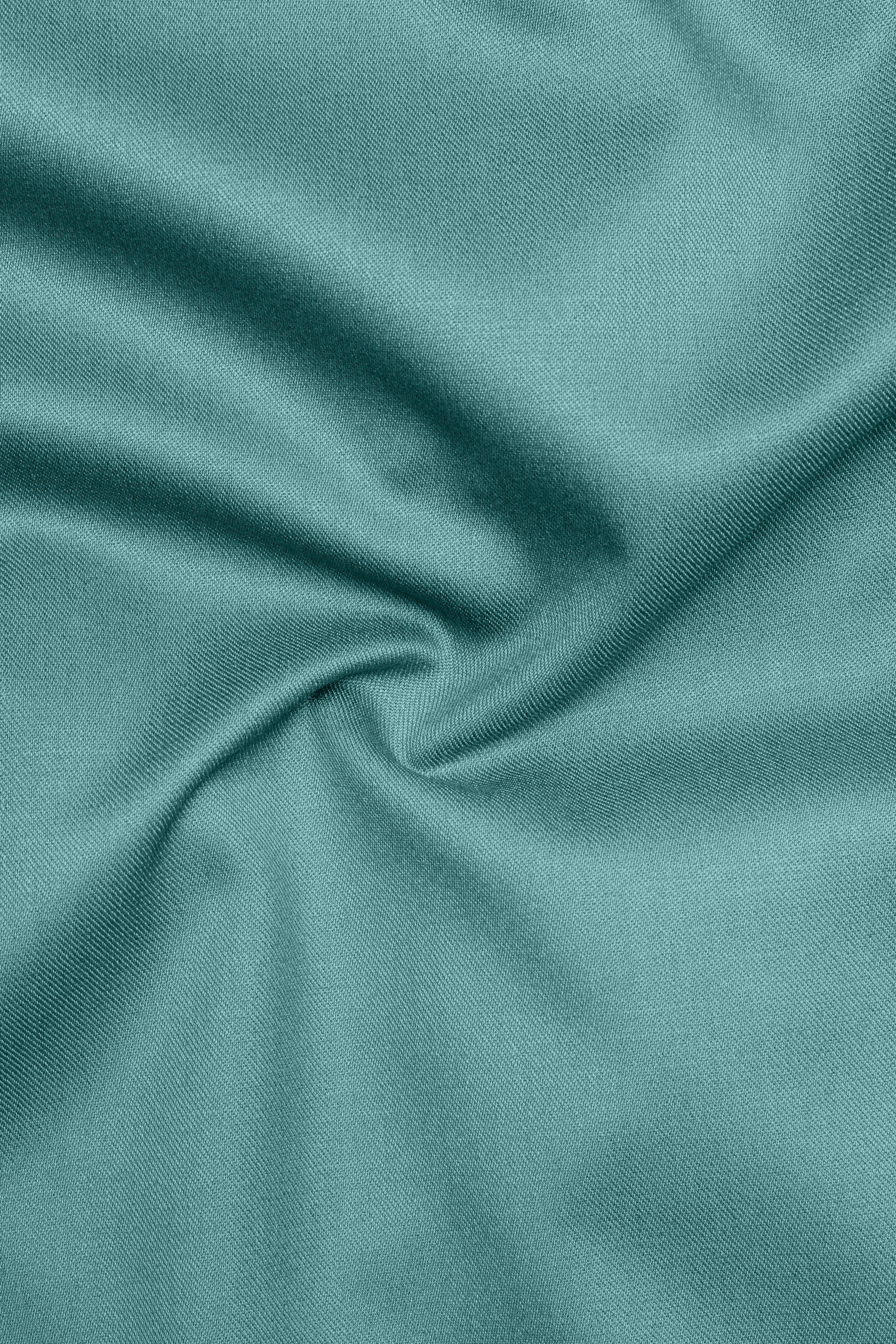 Travirid-Gothic Green Wool Rich Wool Rich Slight Stretch Nehru Jacket