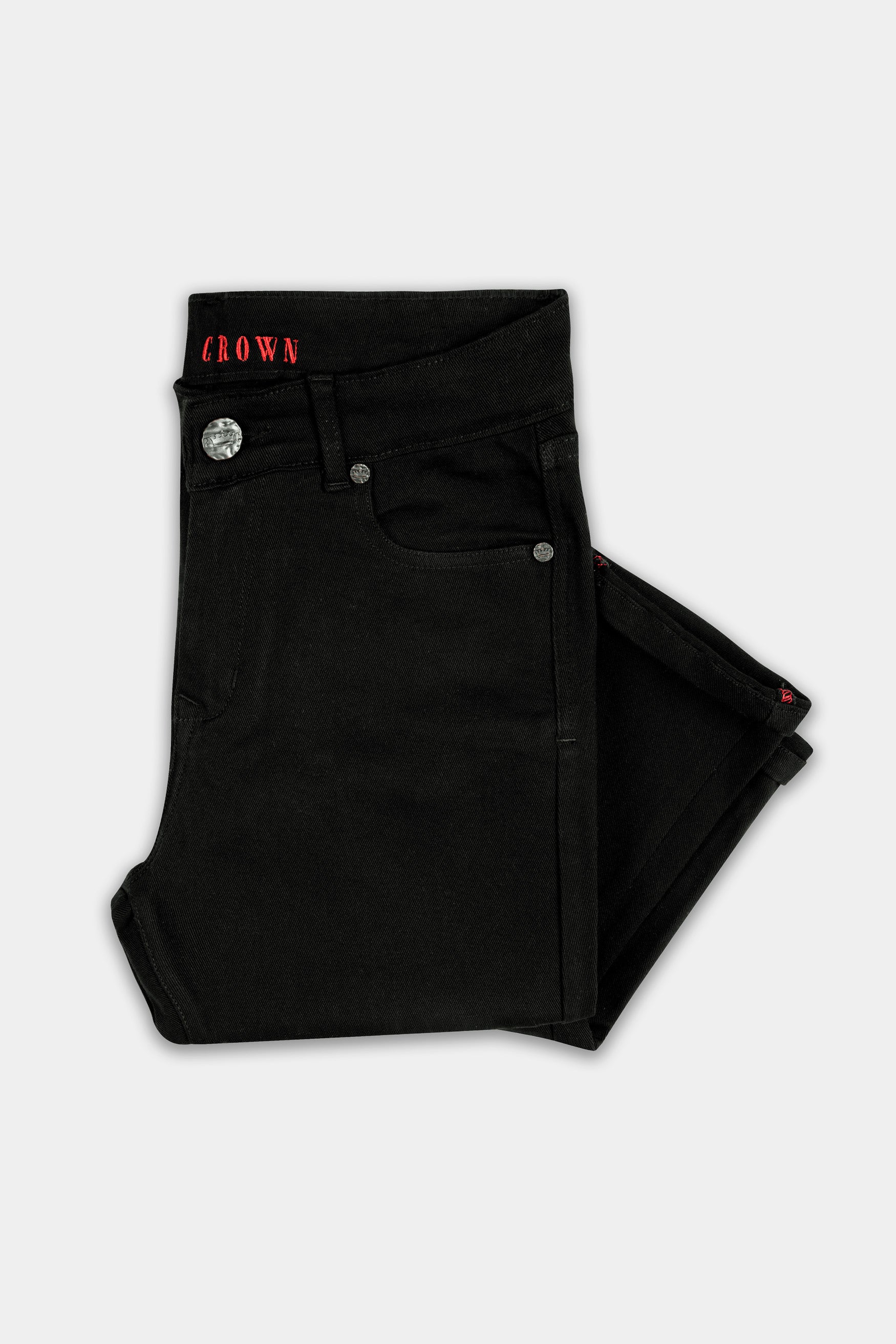 Women's Skinny Fit Jade Black Rinse Wash Clean Look Ankle Length Stretchable Denim