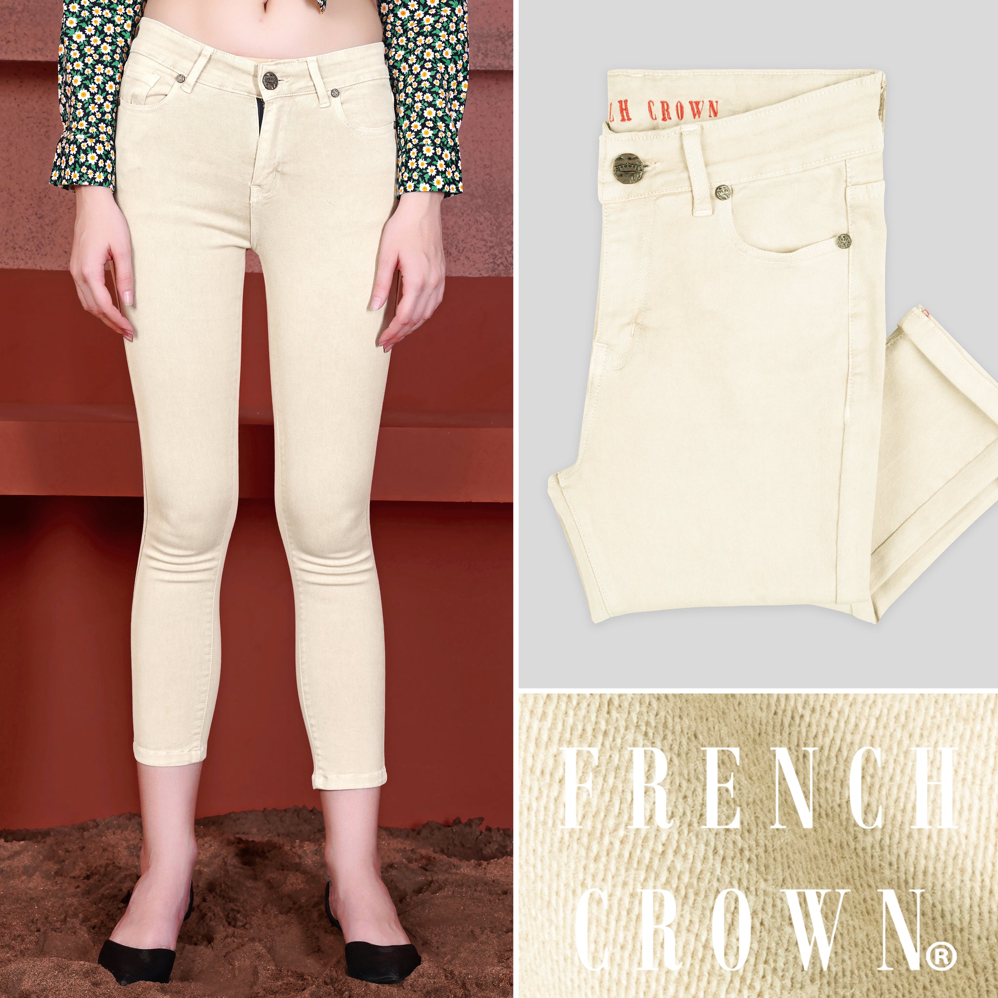 Addie Clean Skinny Denim