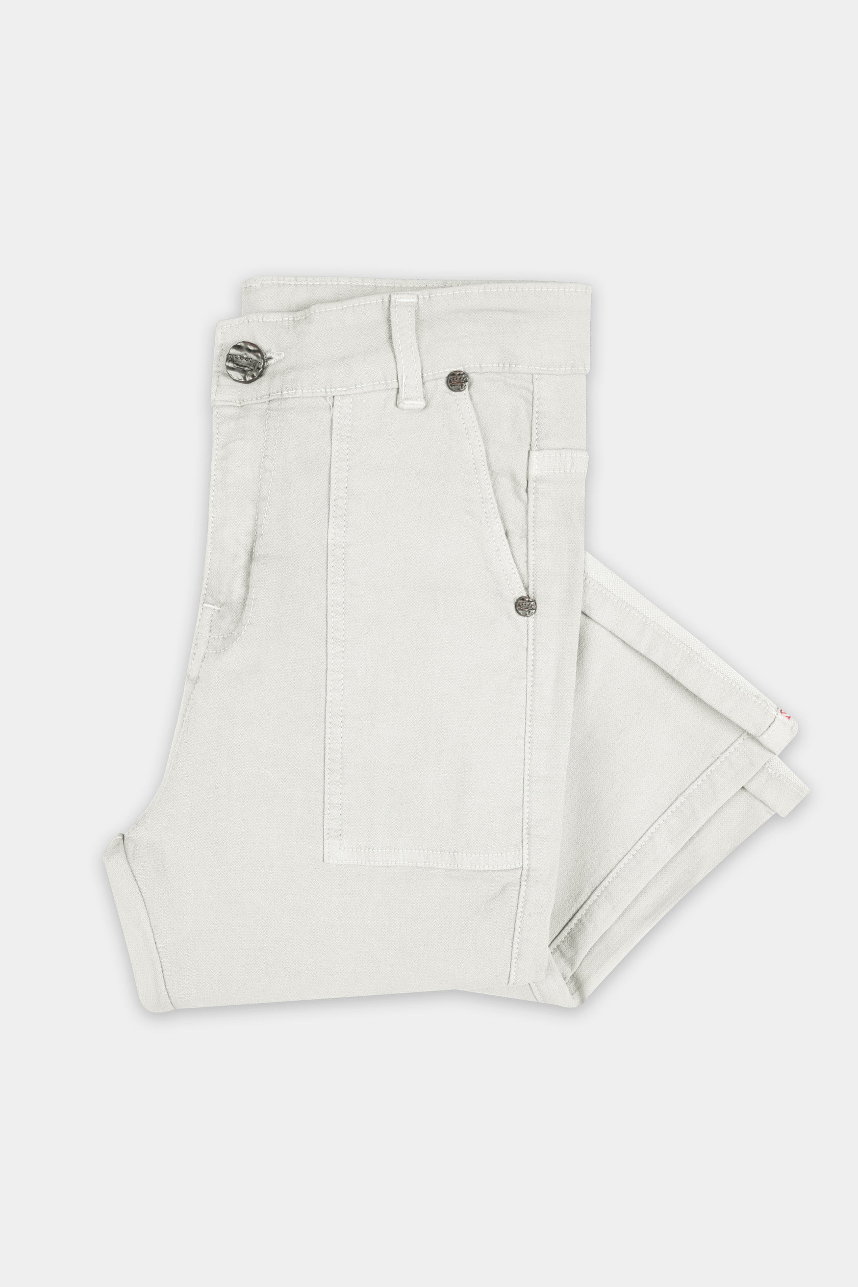 Women's Skinny Fit Spring Rain Gray Rinse Wash Stretchable Denim