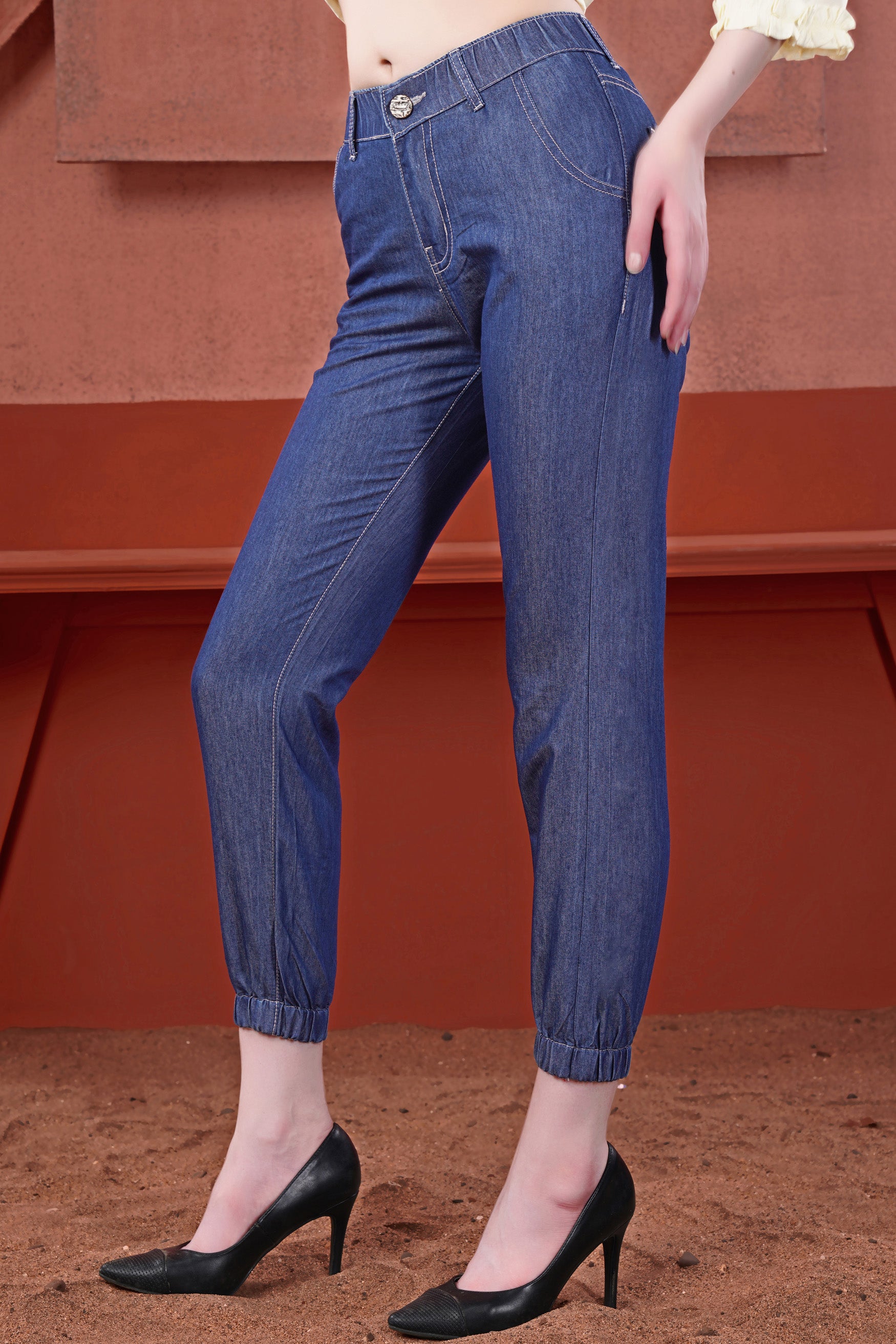 Women's Rhino Blue Rinse Wash Light Weight Denim