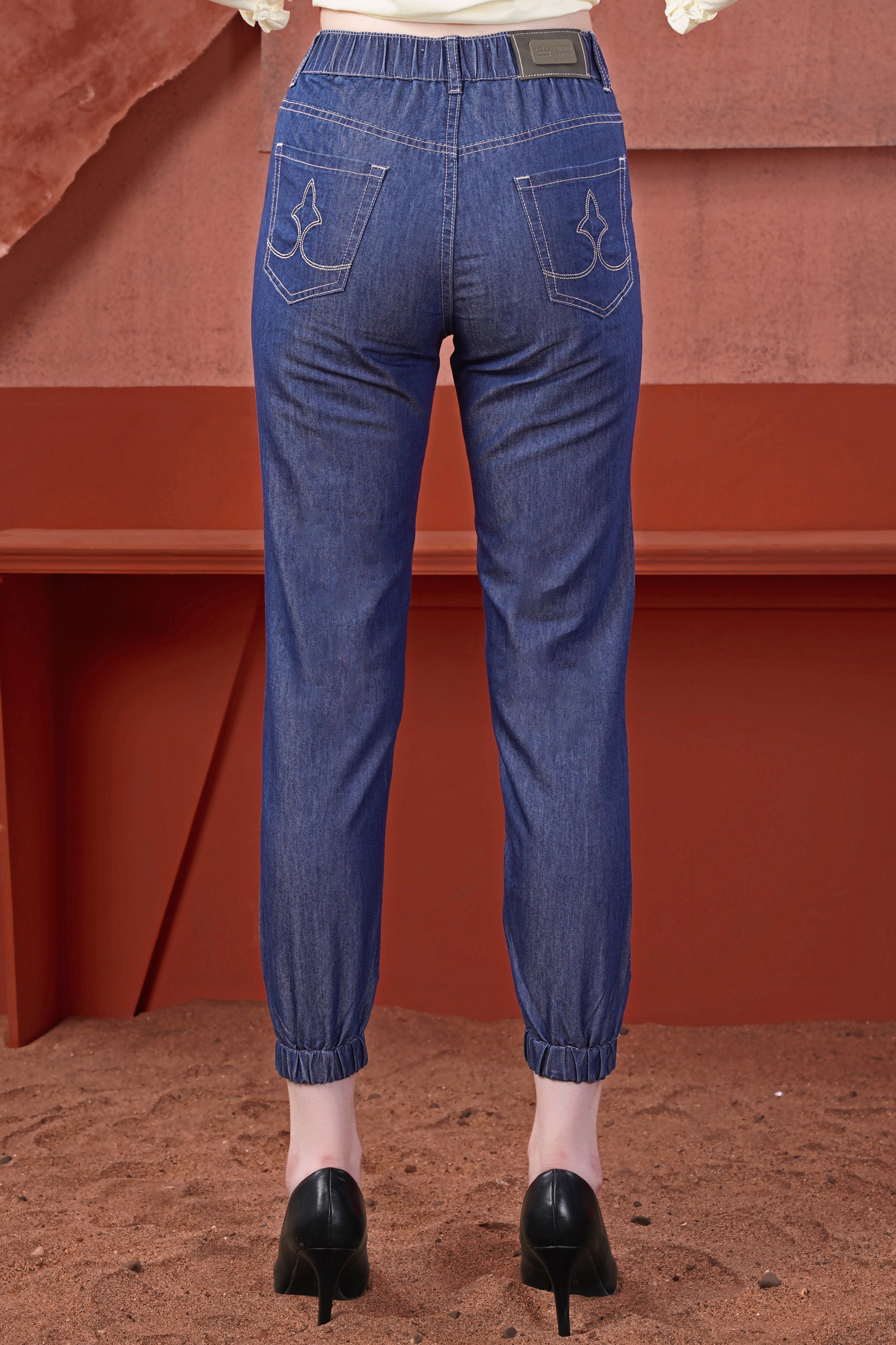 Women's Rhino Blue Rinse Wash Light Weight Denim