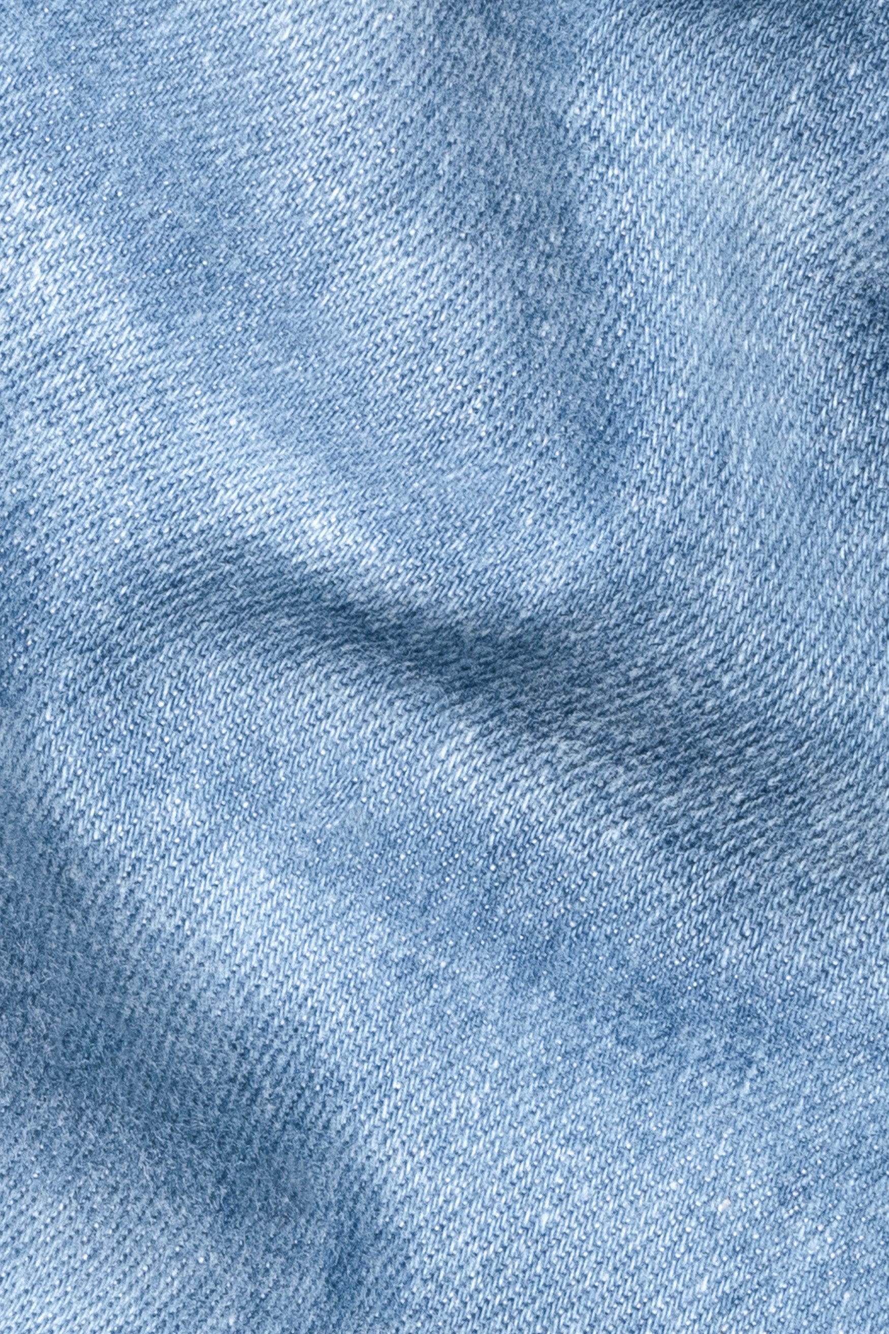 Women's Skinny Fit Moonstone Blue Whiskering Wash Stretchable Denim