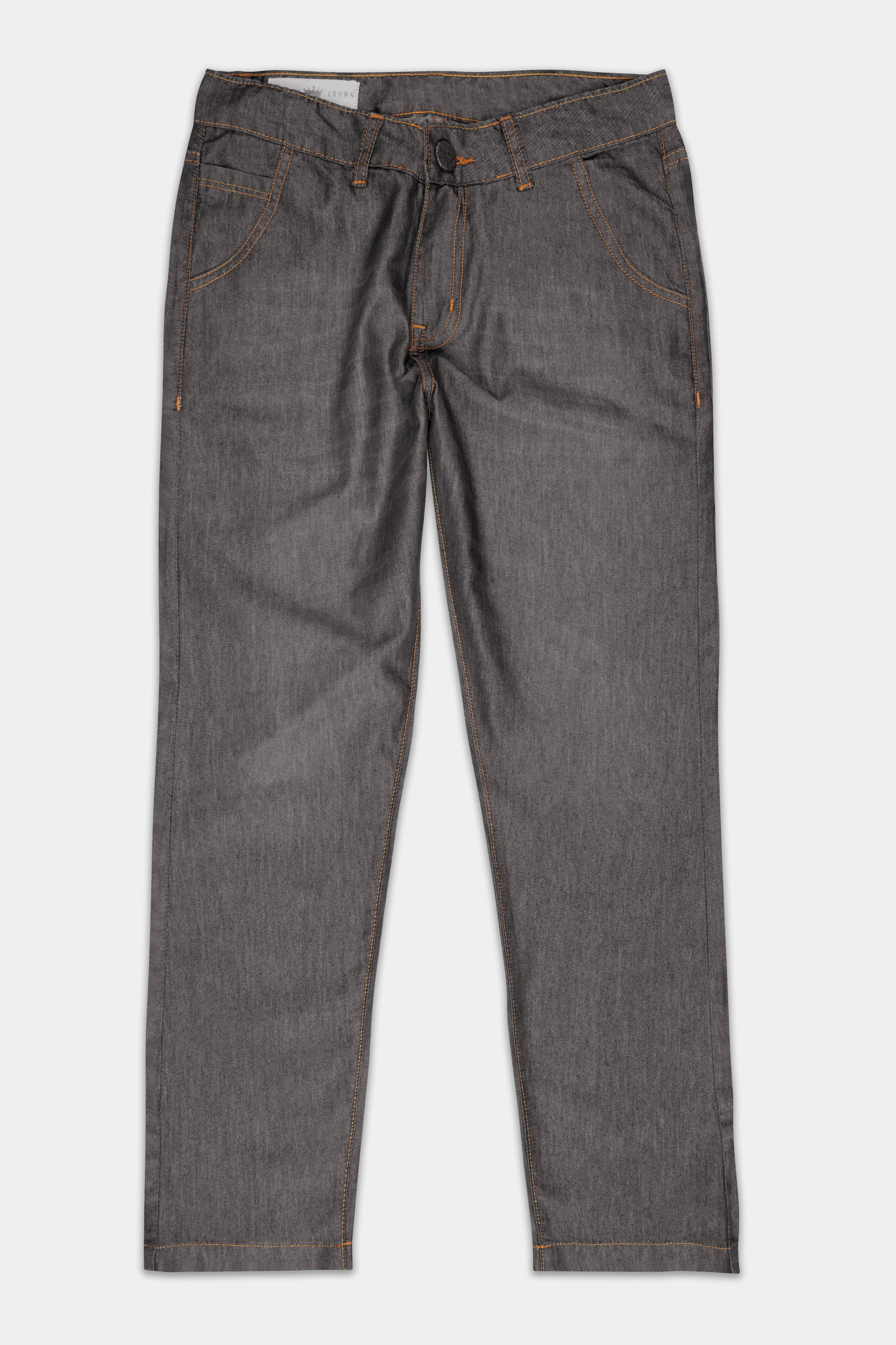 Women's Skinny Fit Wenge Gray Whiskering Wash Ankle Length Light Weight Denim