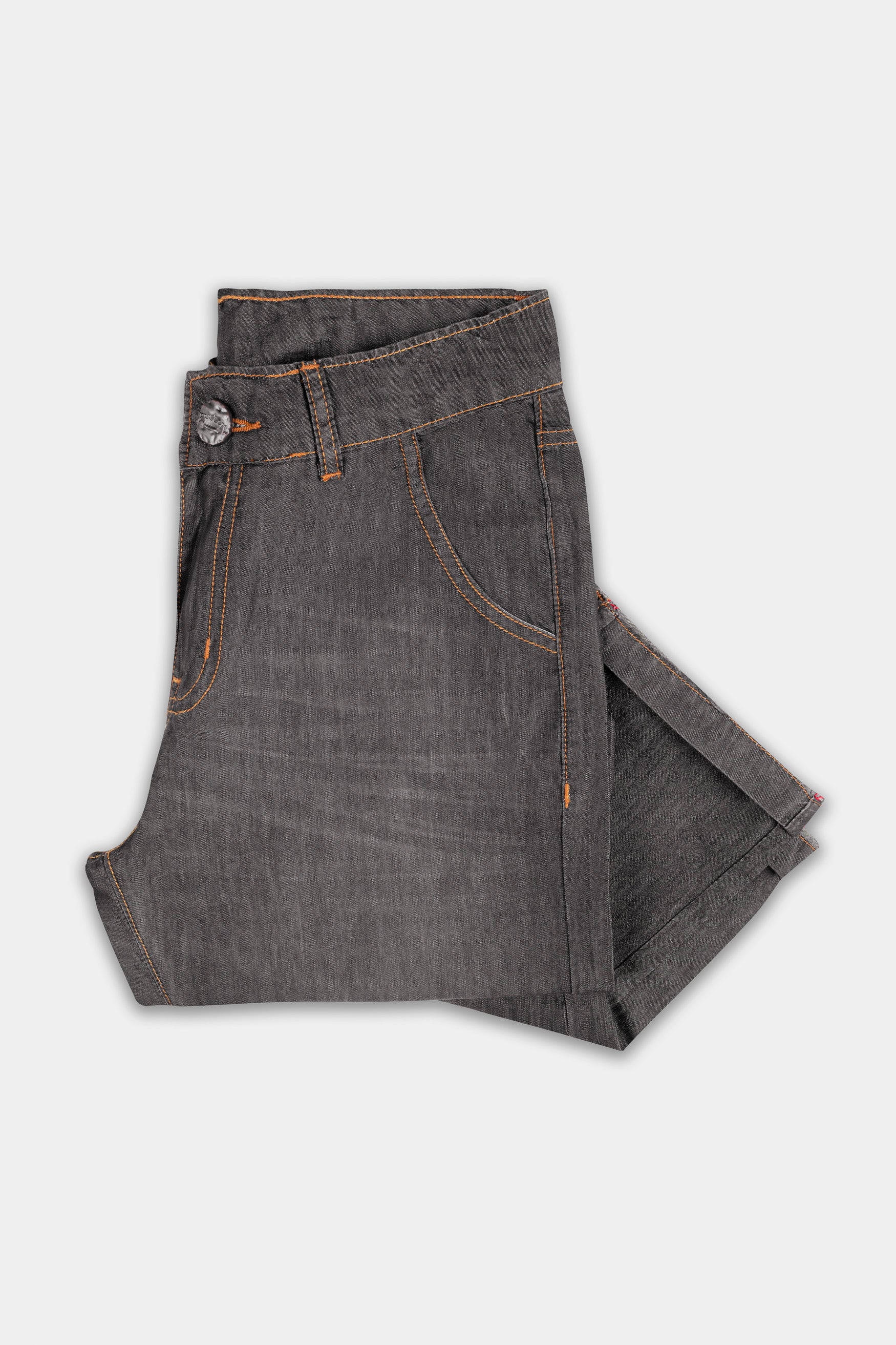 Women's Skinny Fit Wenge Gray Whiskering Wash Ankle Length Light Weight Denim