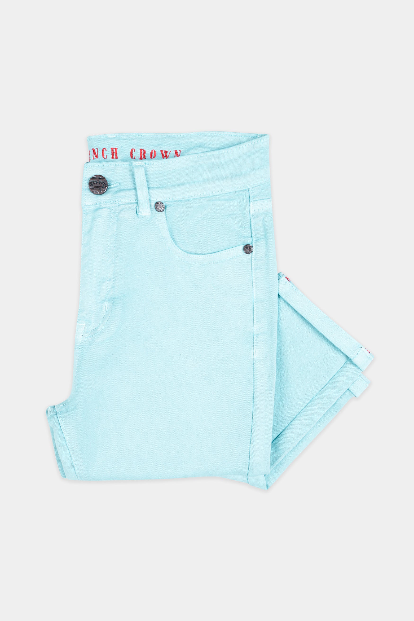 Women’s Skinny Fit Ziggurat Blue Rinse Wash Stretchable Denim