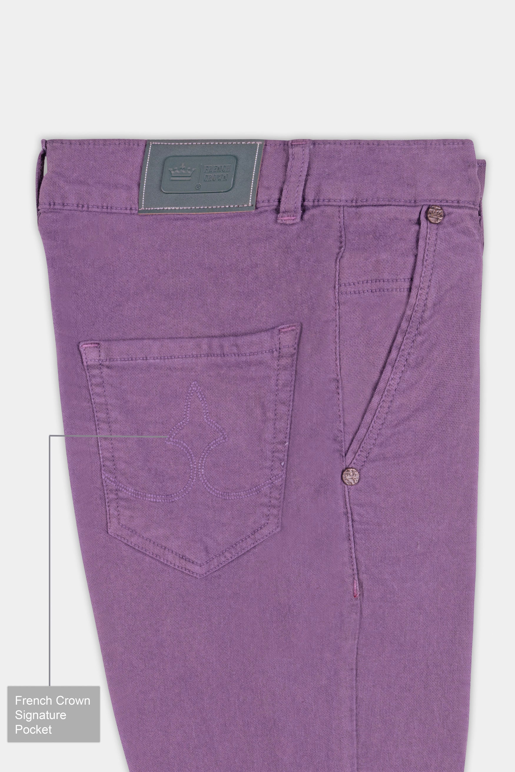 Women’s Skinny Fit Eminence Purple Rinse Wash Stretchable Denim