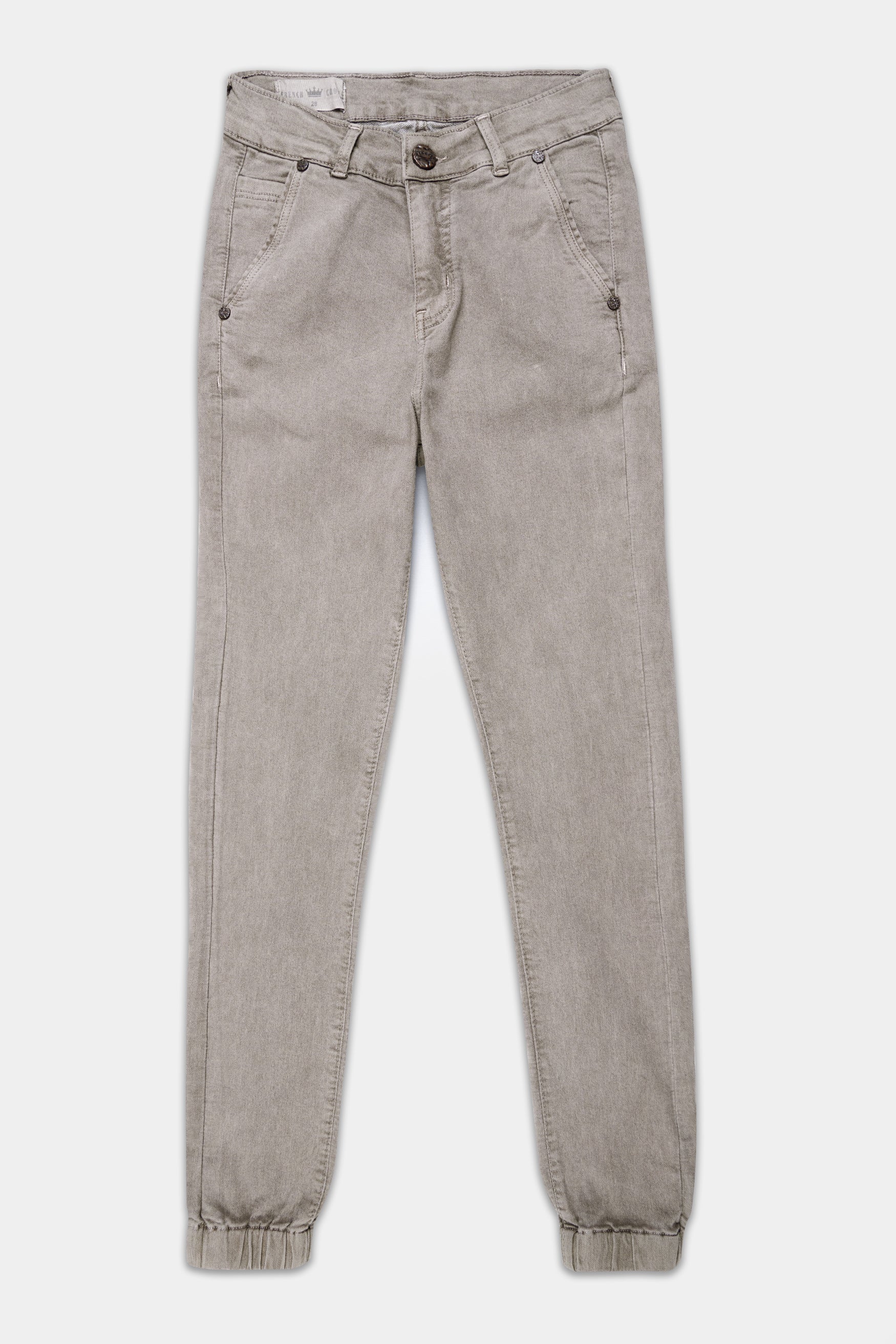 Women’s Skinny Fit Bronco Brown Stone Wash Stretchable Denim