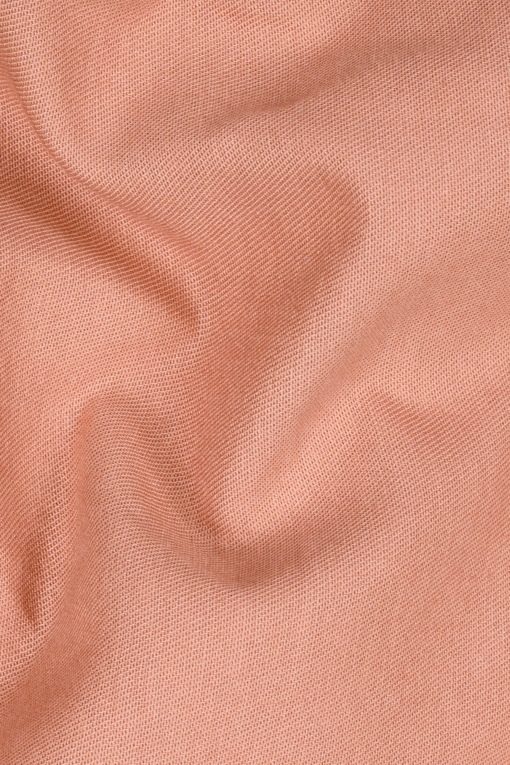 Petite Peach Ankle Length Premium Cotton Palazzo