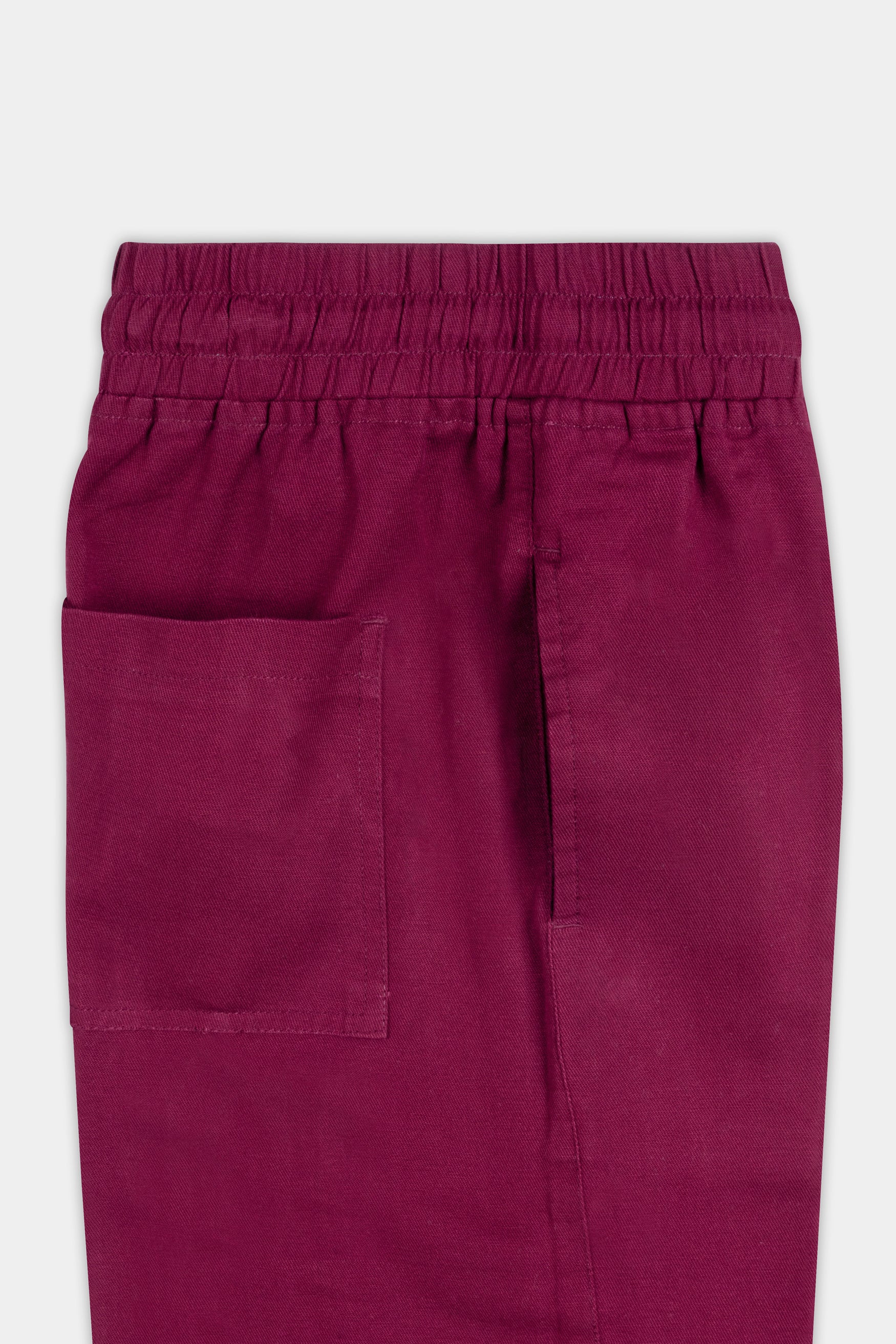 Bordeaux Maroon Premium Cotton Palazzo