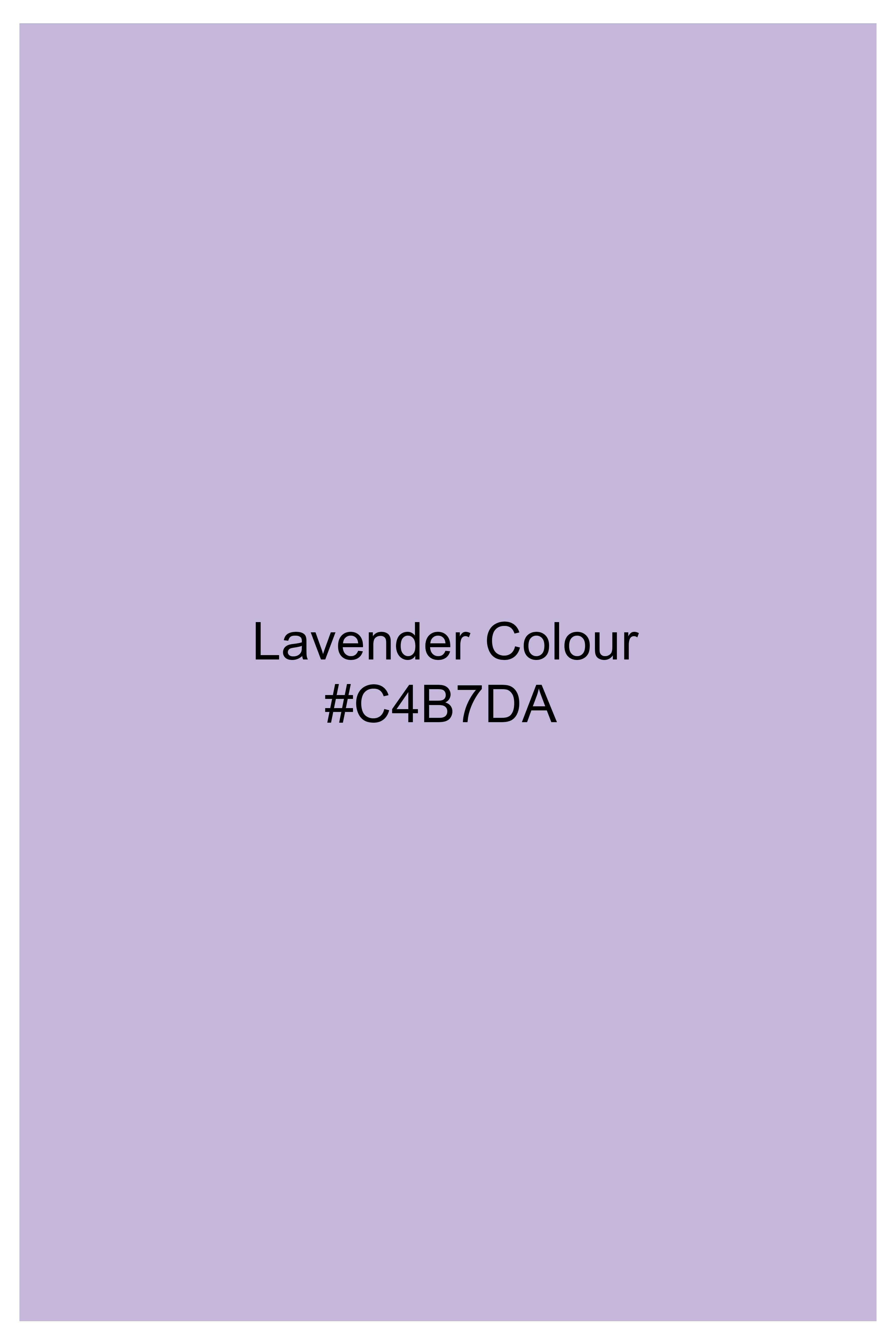 Lavender Purple Women Denim Shorts