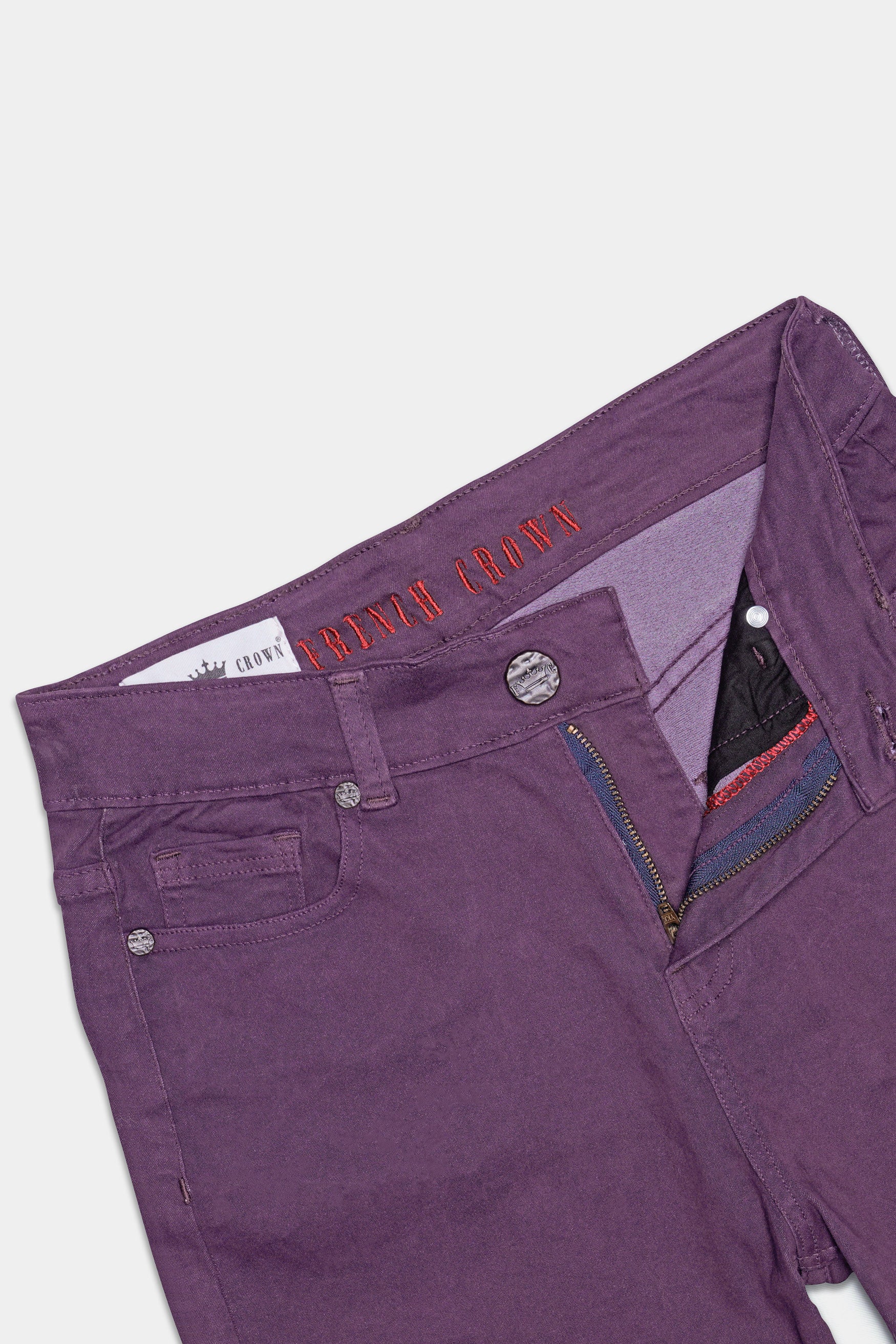 Byzantium Purple Women Denim Shorts