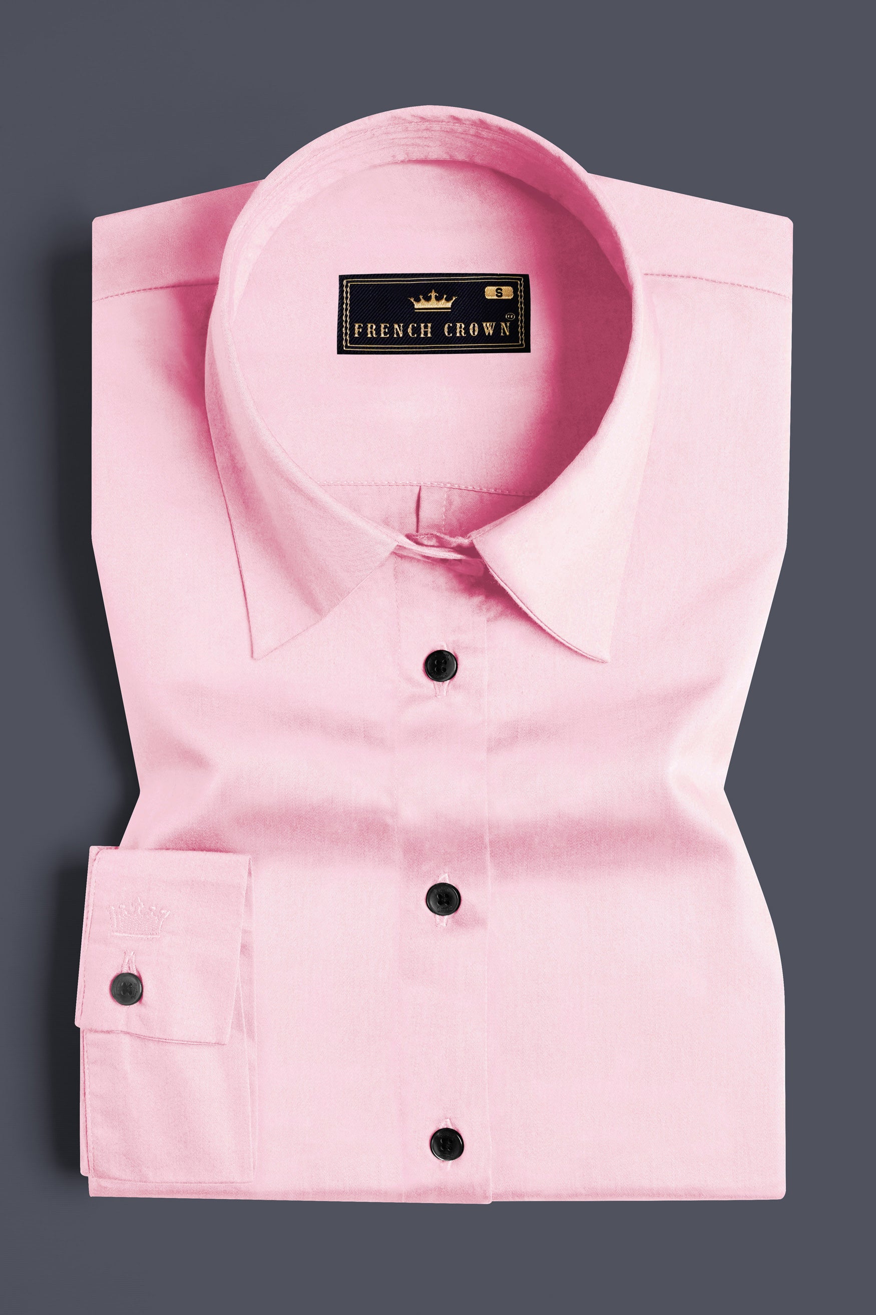 Cosmos Pink Premium Cotton Shirt