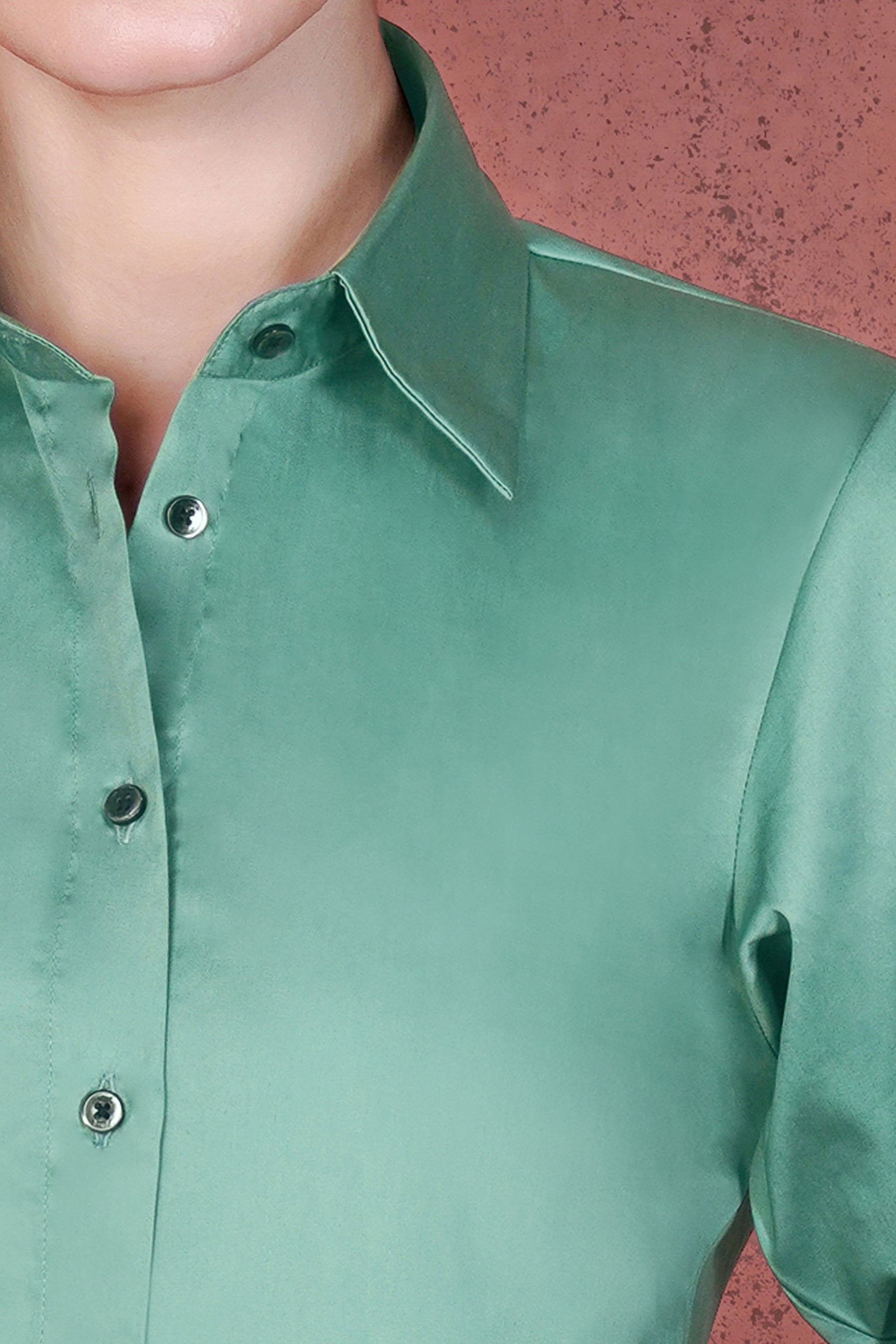 Neptune Green Premium Cotton Shirt