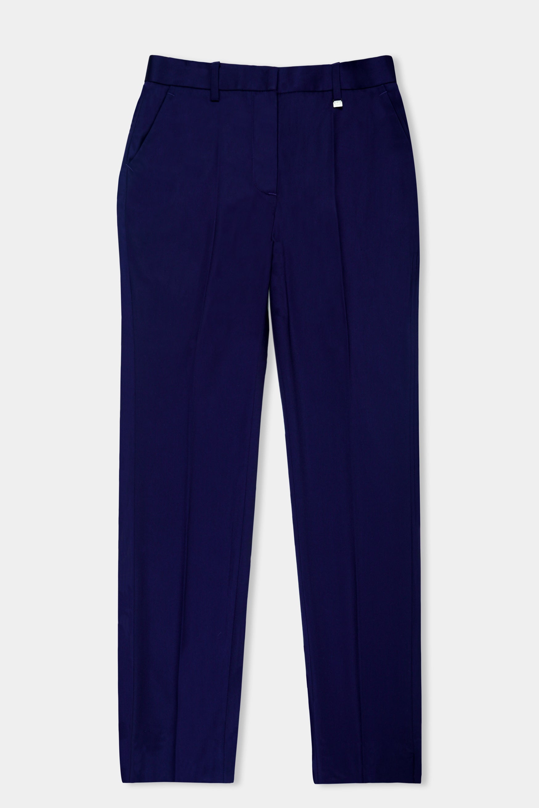 Space Blue Subtle Sheen Double Breasted Women's Suit