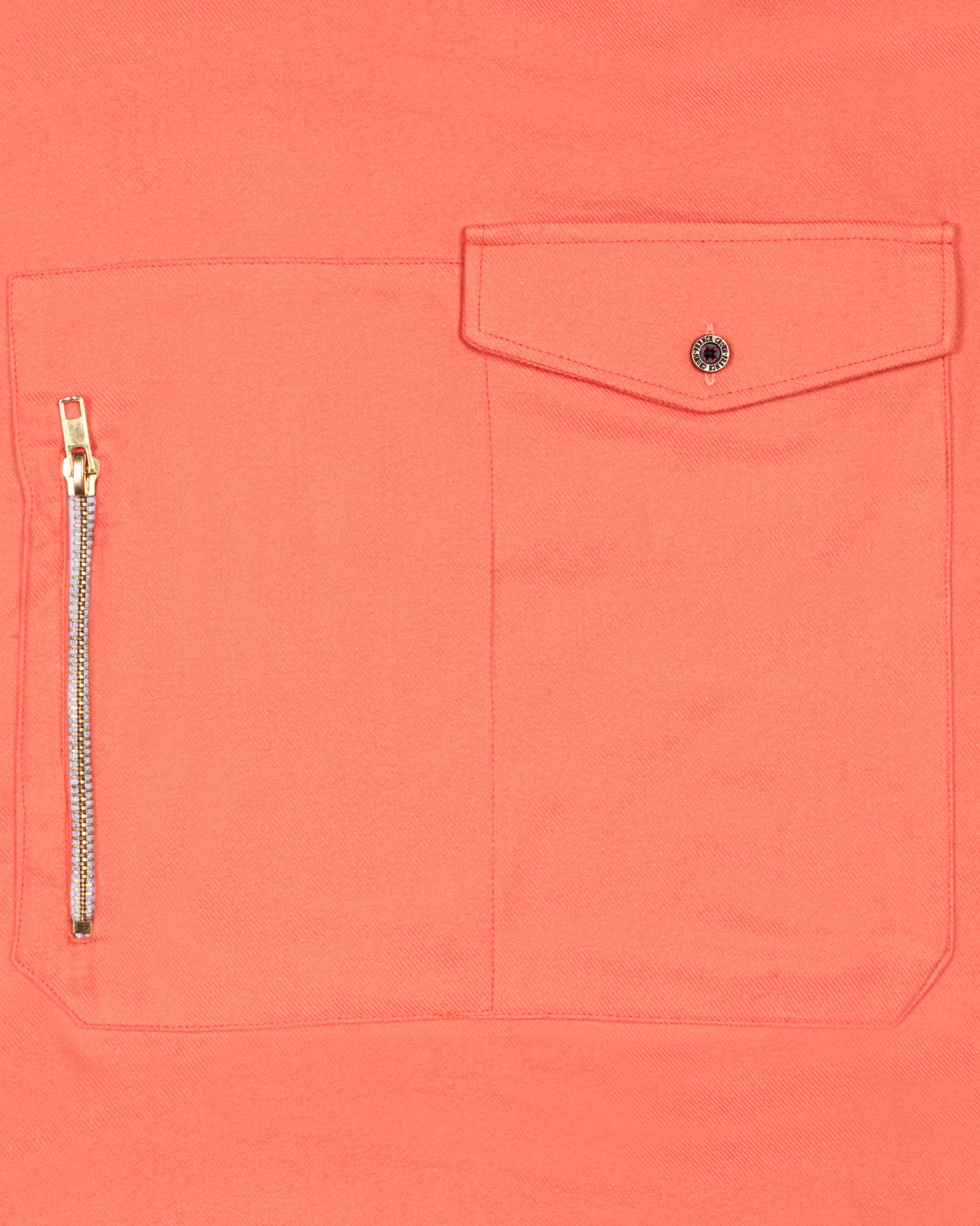 Bittersweet Peach Flannel Designer Hoodie Shirt 10007-CHD-MB-ZP-P166-38, 10007-CHD-MB-ZP-P166-39, 10007-CHD-MB-ZP-P166-40, 10007-CHD-MB-ZP-P166-42, 10007-CHD-MB-ZP-P166-44, 10007-CHD-MB-ZP-P166-46, 10007-CHD-MB-ZP-P166-48, 10007-CHD-MB-ZP-P166-50, 10007-CHD-MB-ZP-P166-52